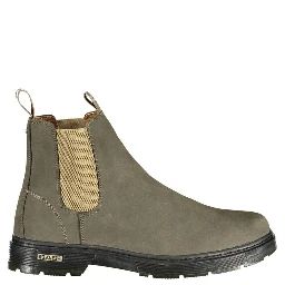 Brown Polyurethane Men's Boot