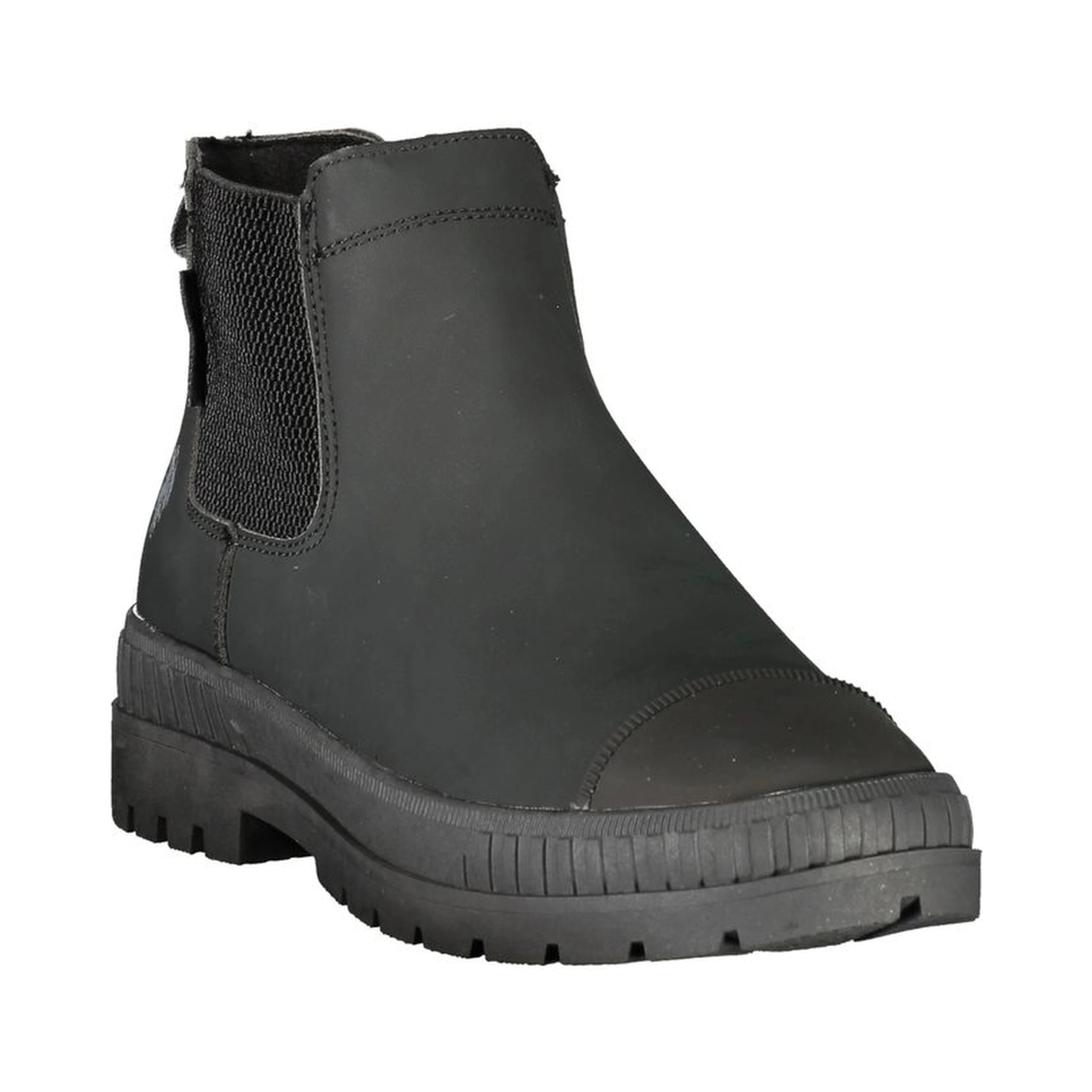 Black Polyurethane Women's Boot