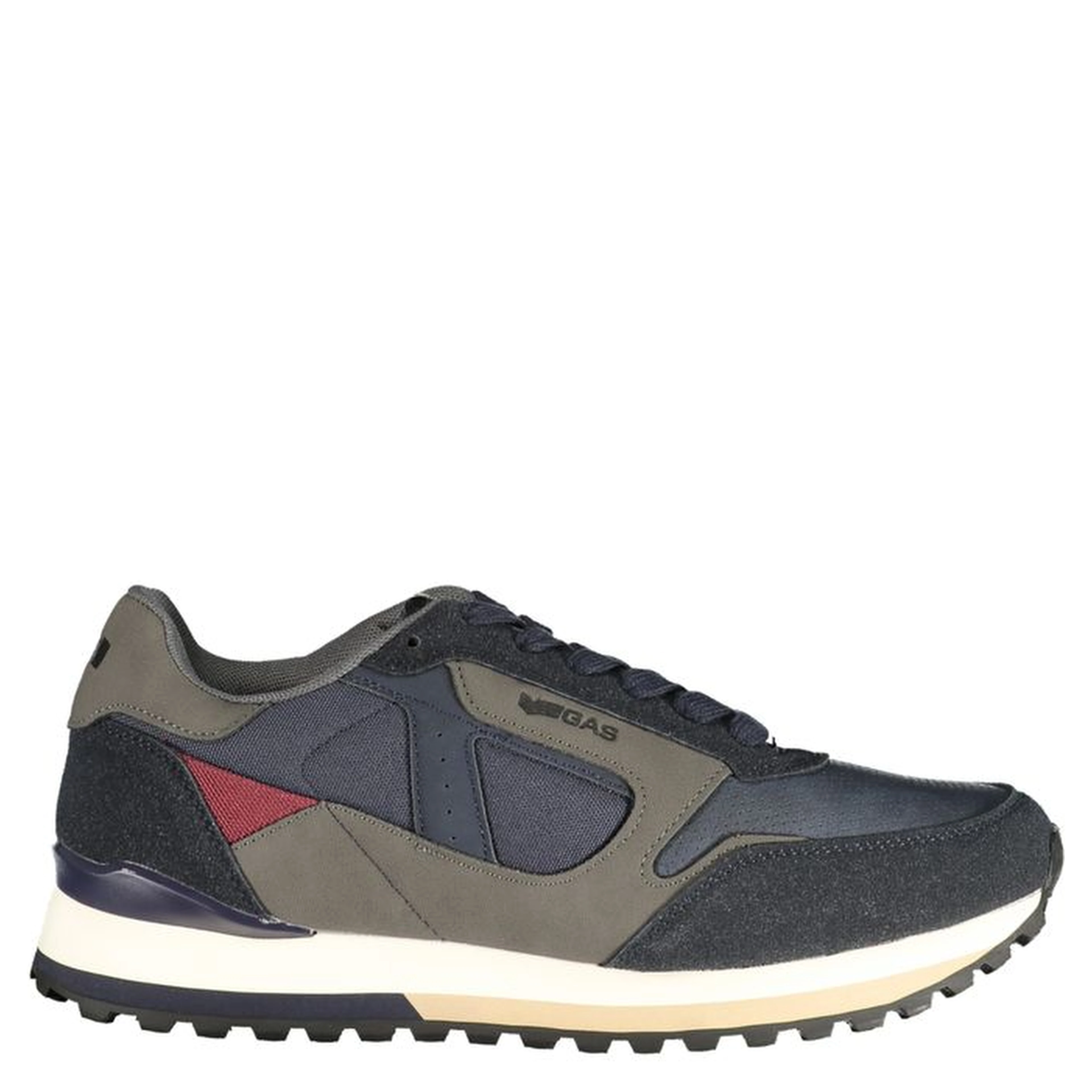 Blue Polyurethane Men's Sneaker