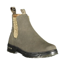 Brown Polyurethane Men's Boot