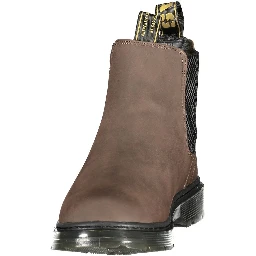 Brown Polyurethane Women's Bootie