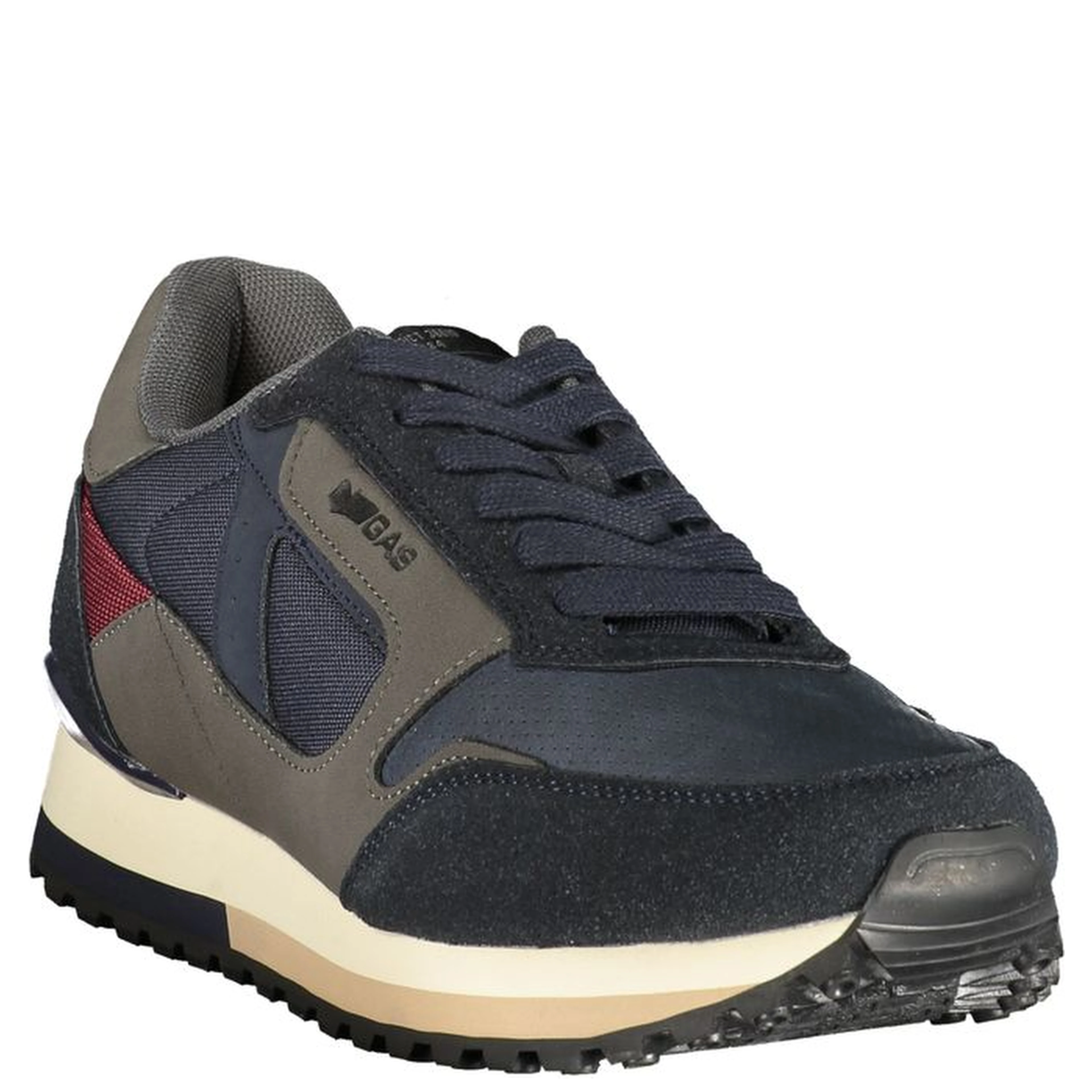 Blue Polyurethane Men's Sneaker