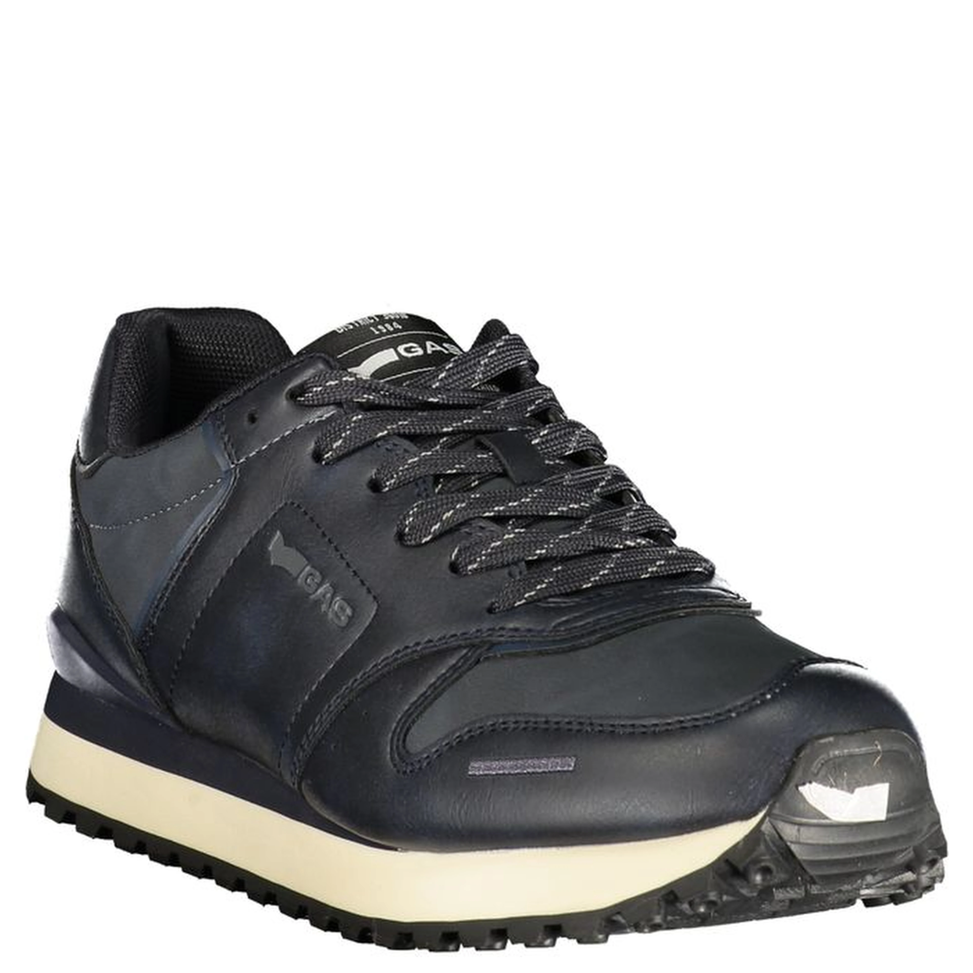 Blue Polyurethane Men's Sneaker