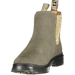 Brown Polyurethane Men's Boot