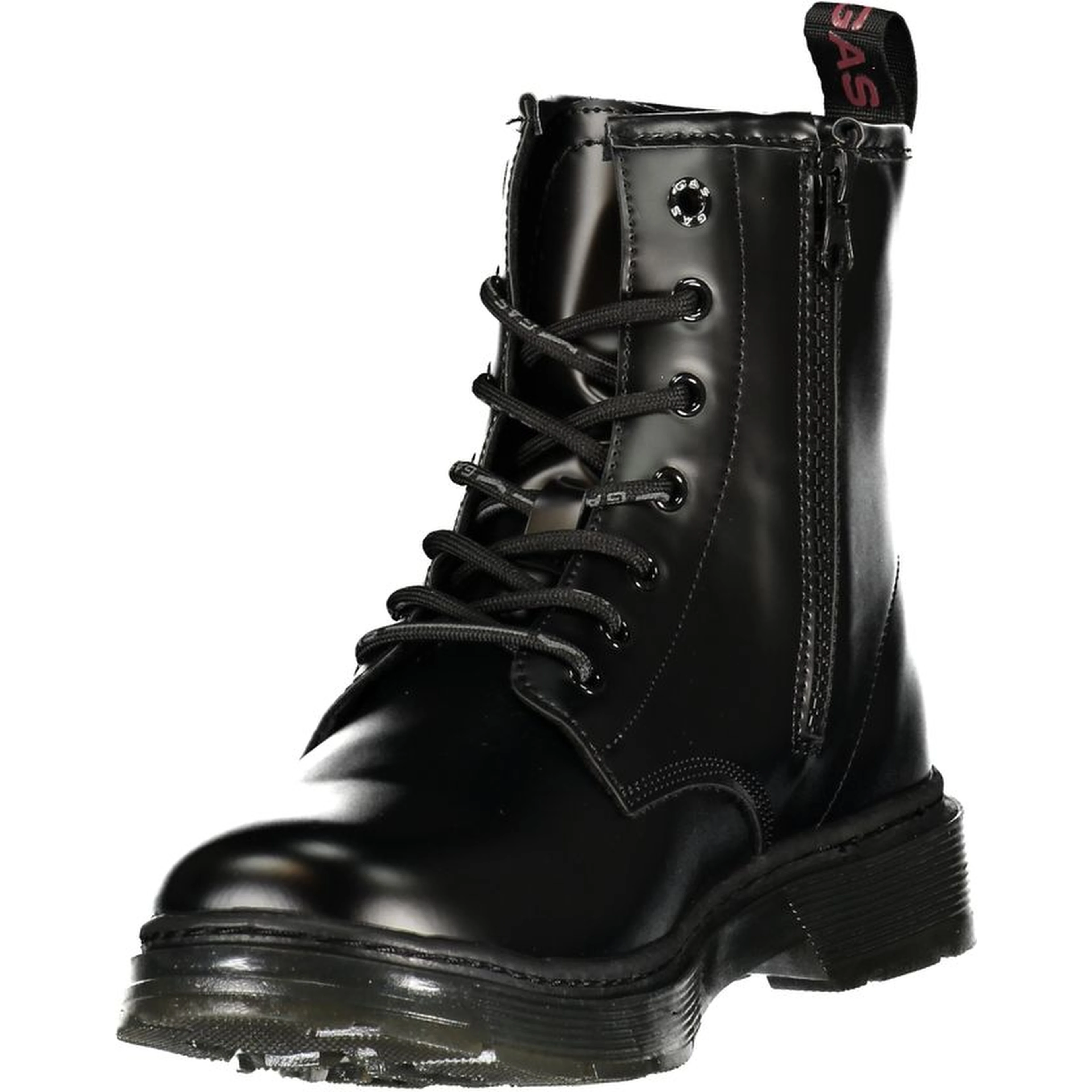 Nero Polyurethane Women's Stivaletti