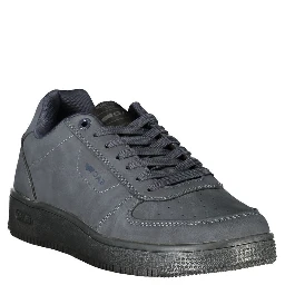 Blue Polyurethane Men's Sneaker