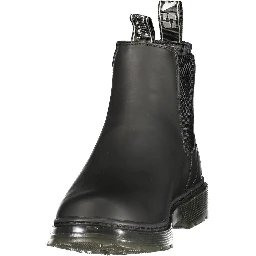Black Polyurethane Women's Boot