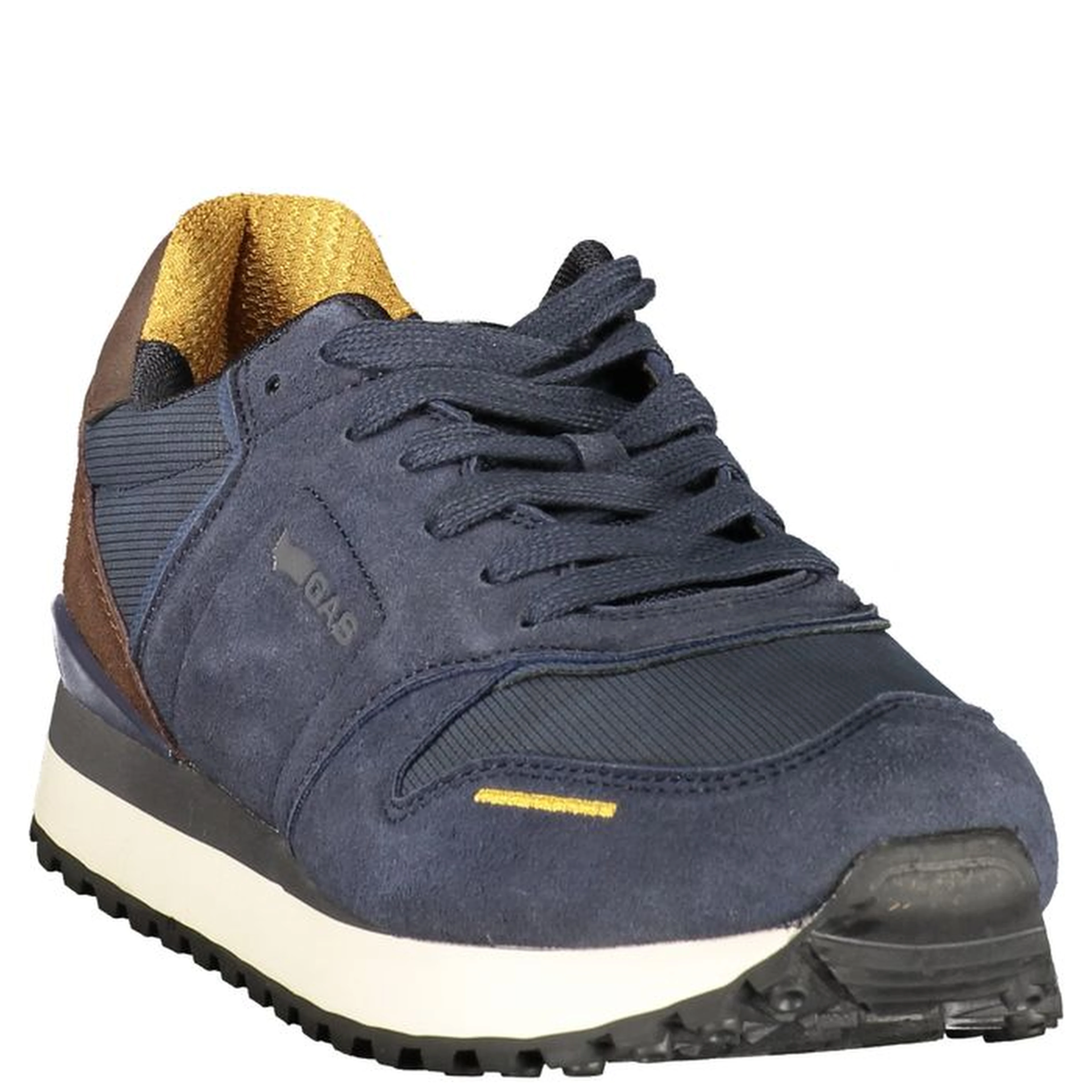 Blue Polyurethane Men's Sneaker