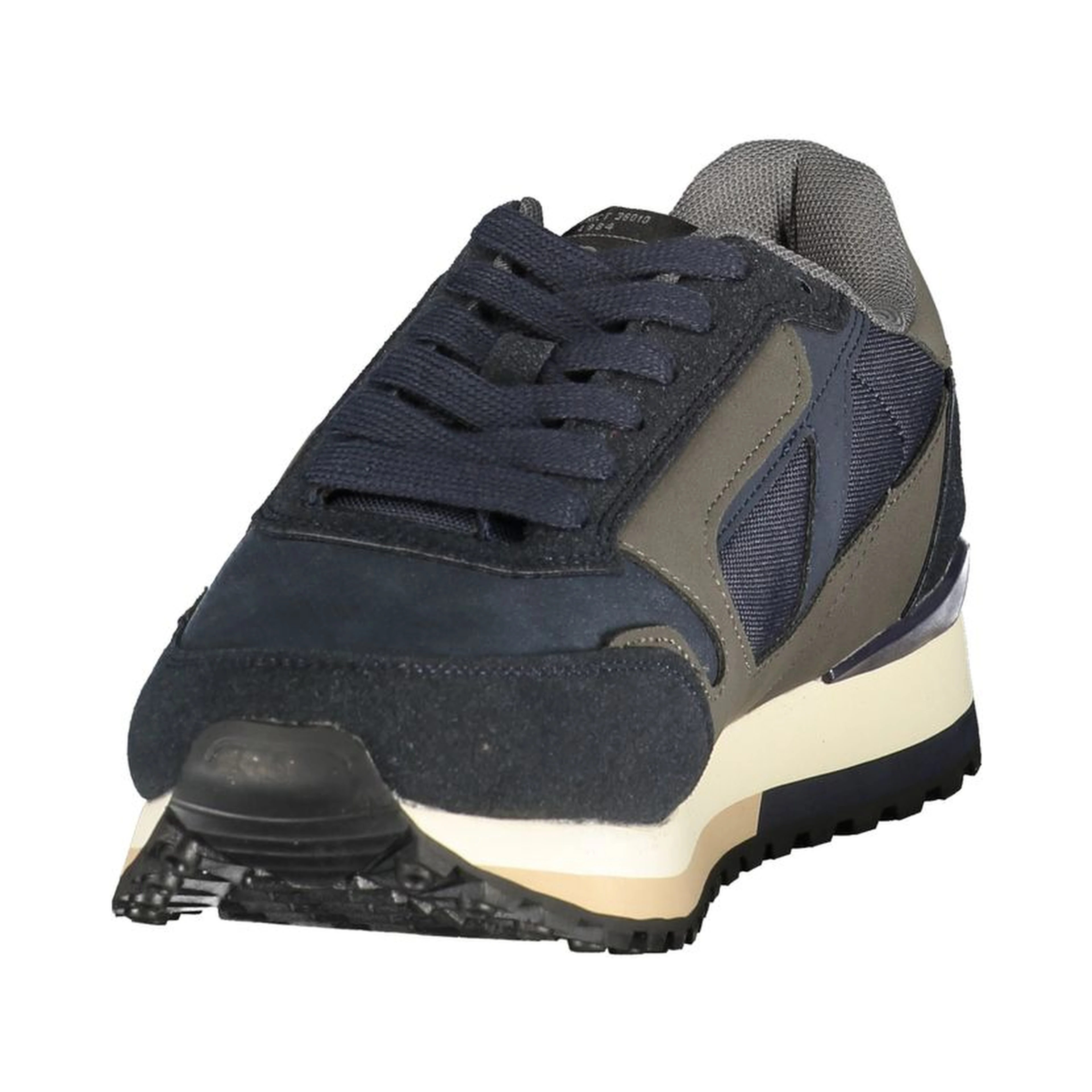 Blue Polyurethane Men's Sneaker