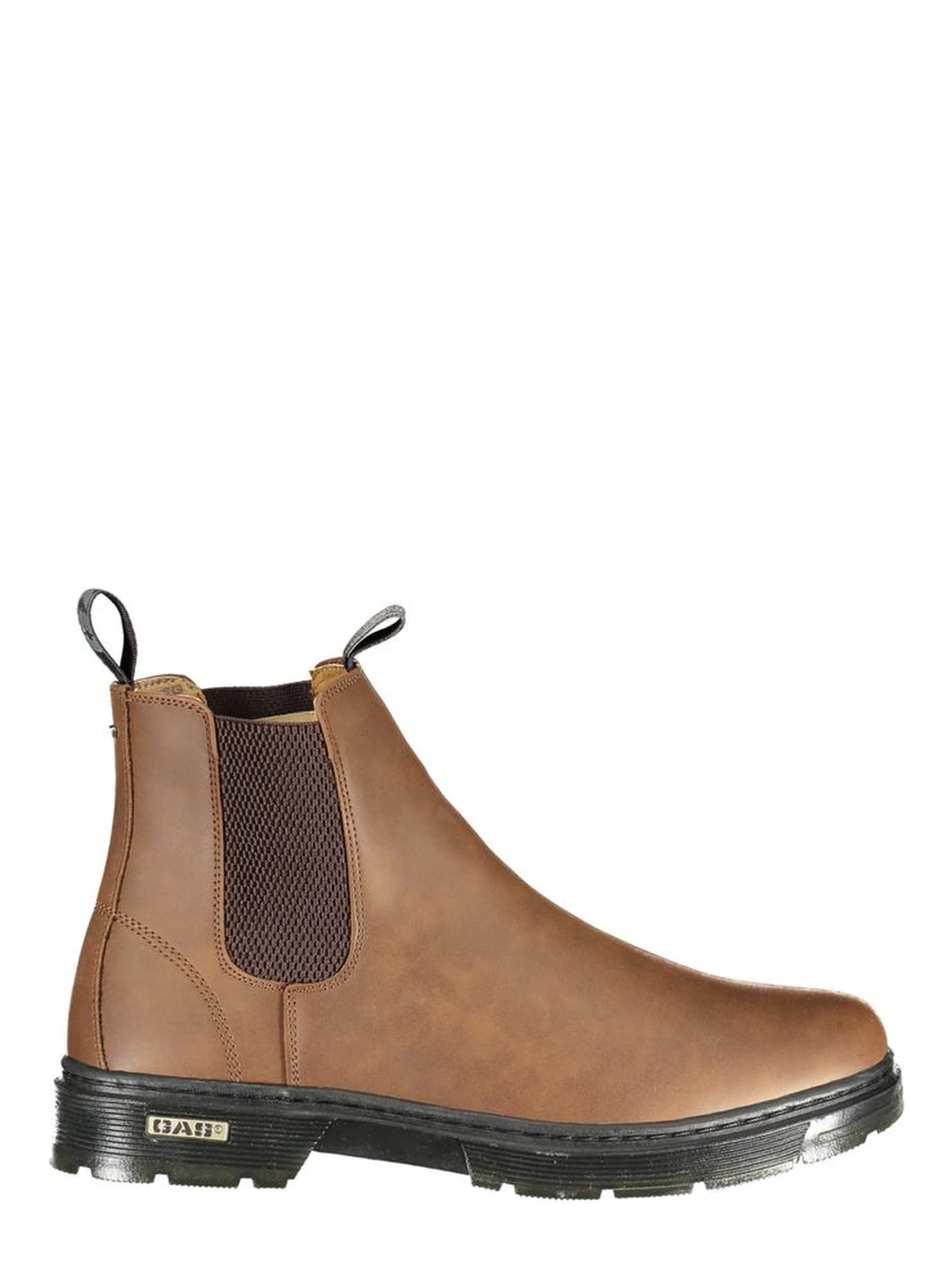 Brown Polyurethane Men Boot