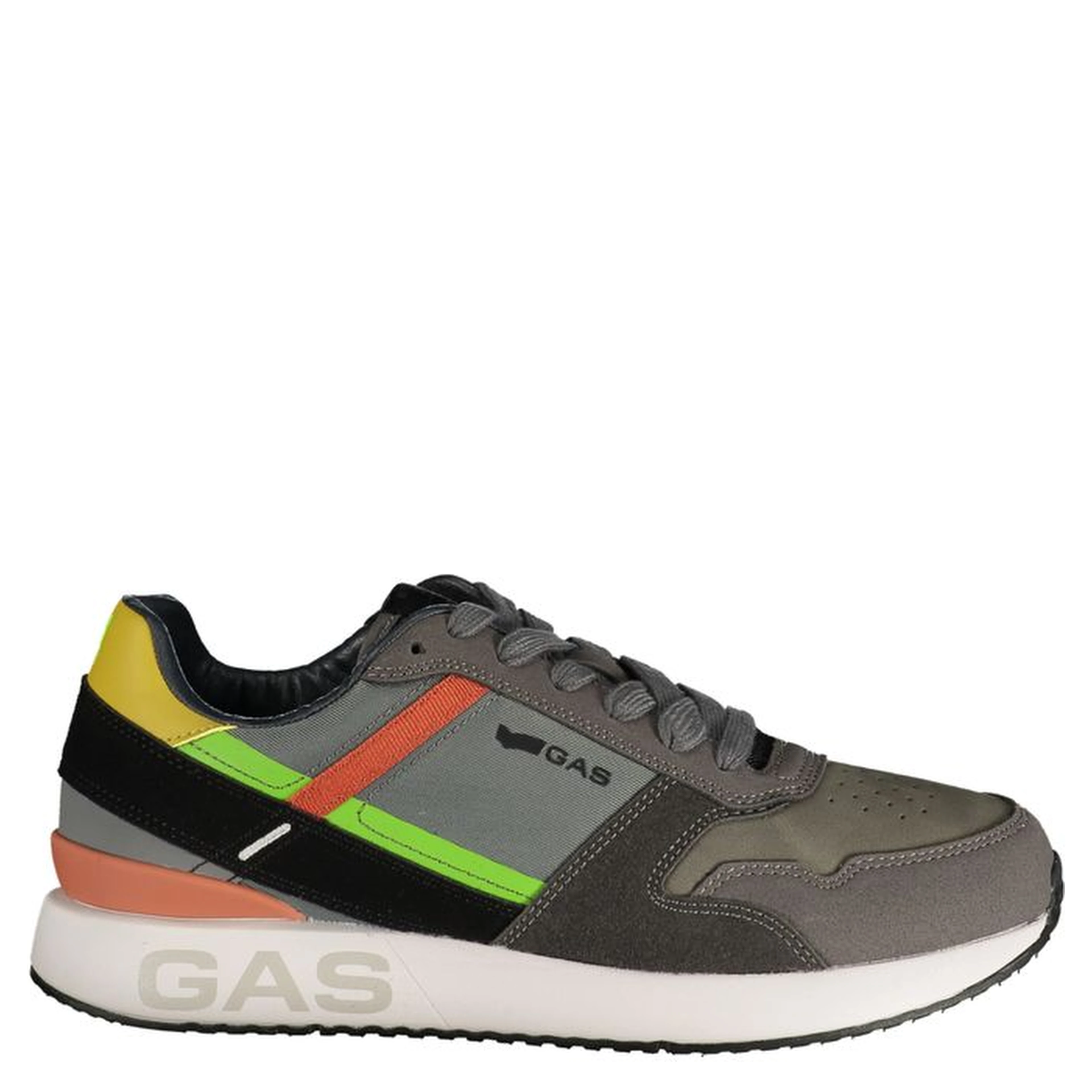 Grigio Polyurethane Uomo Sneaker