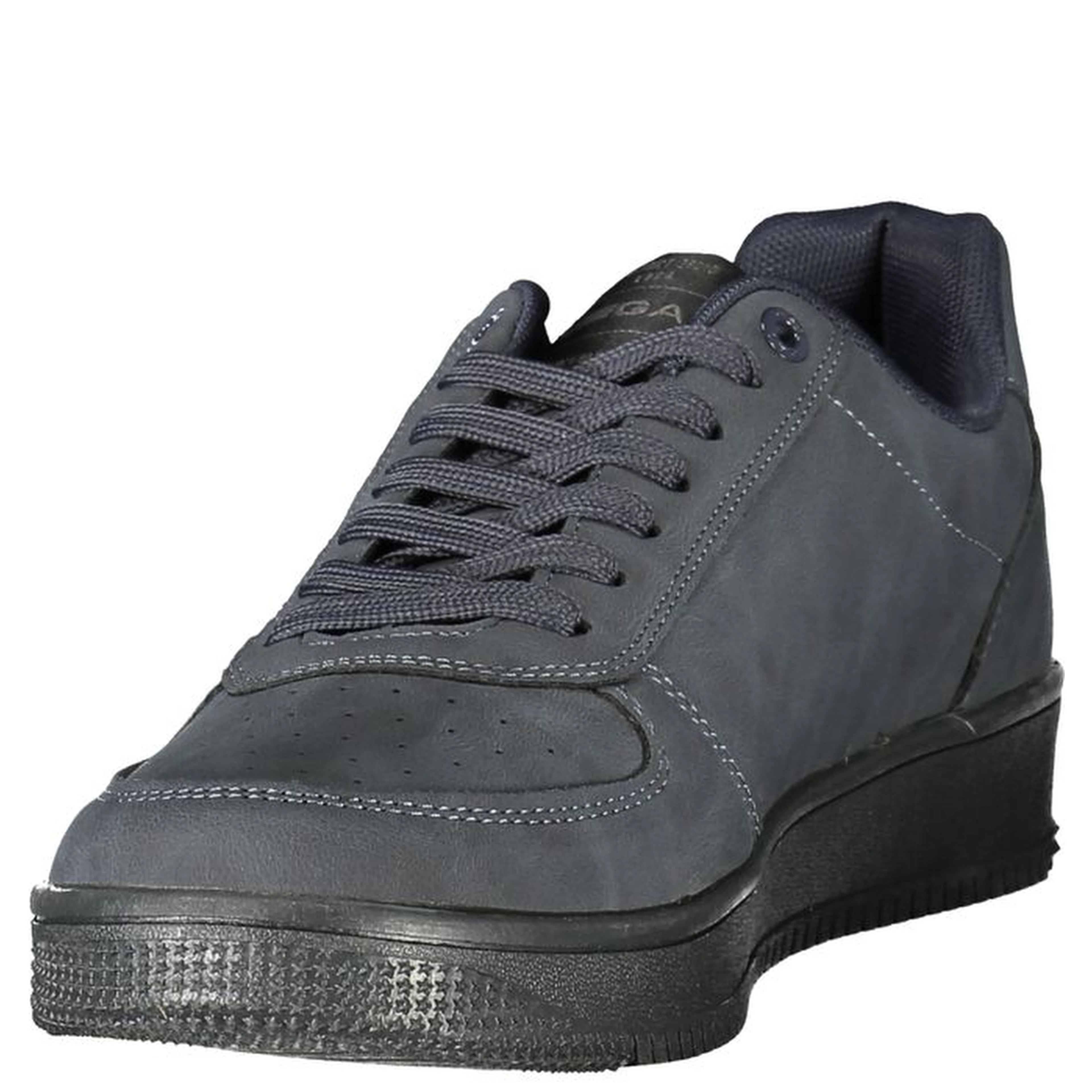 Blue Polyurethane Men's Sneaker