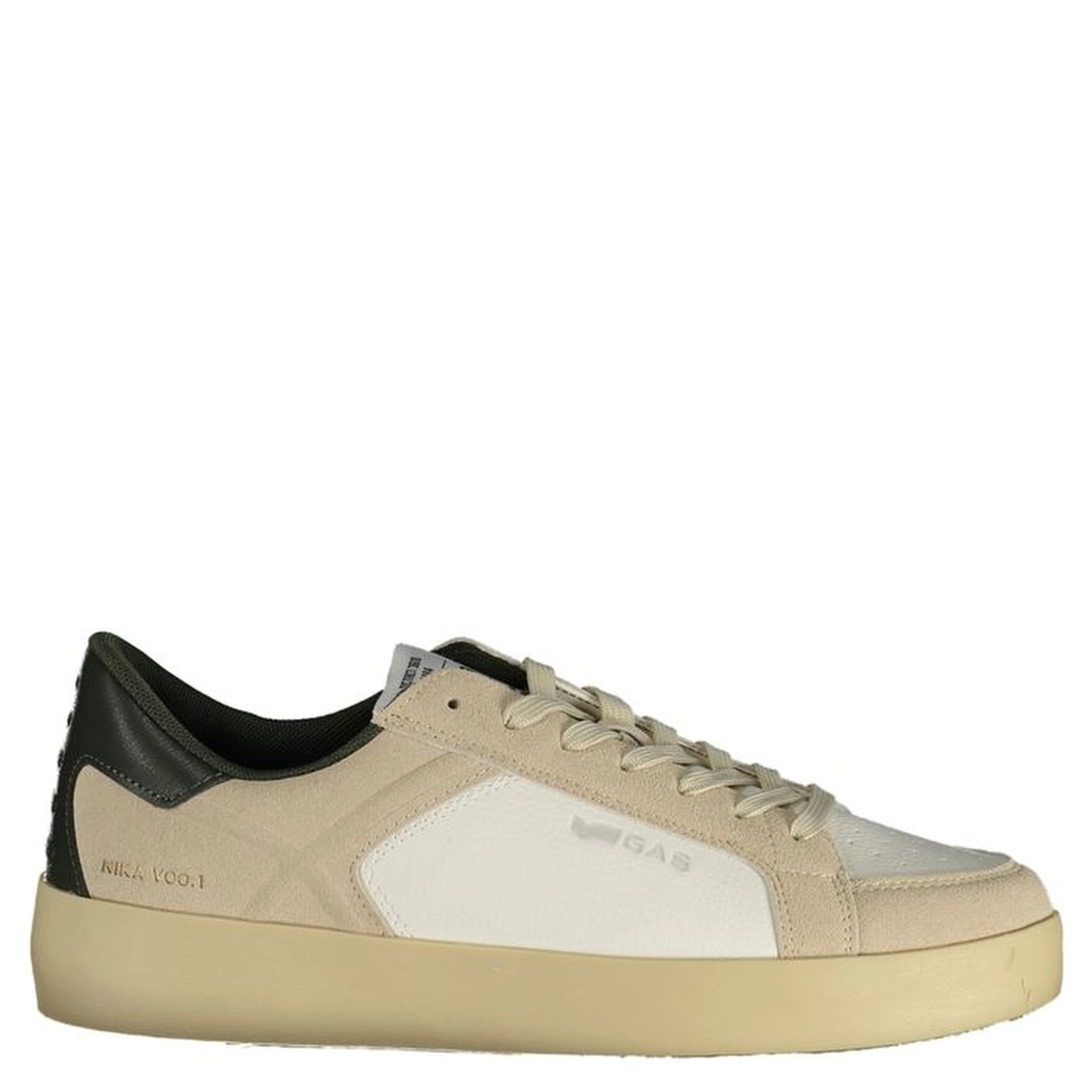 White Polyurethane Men's Sneaker