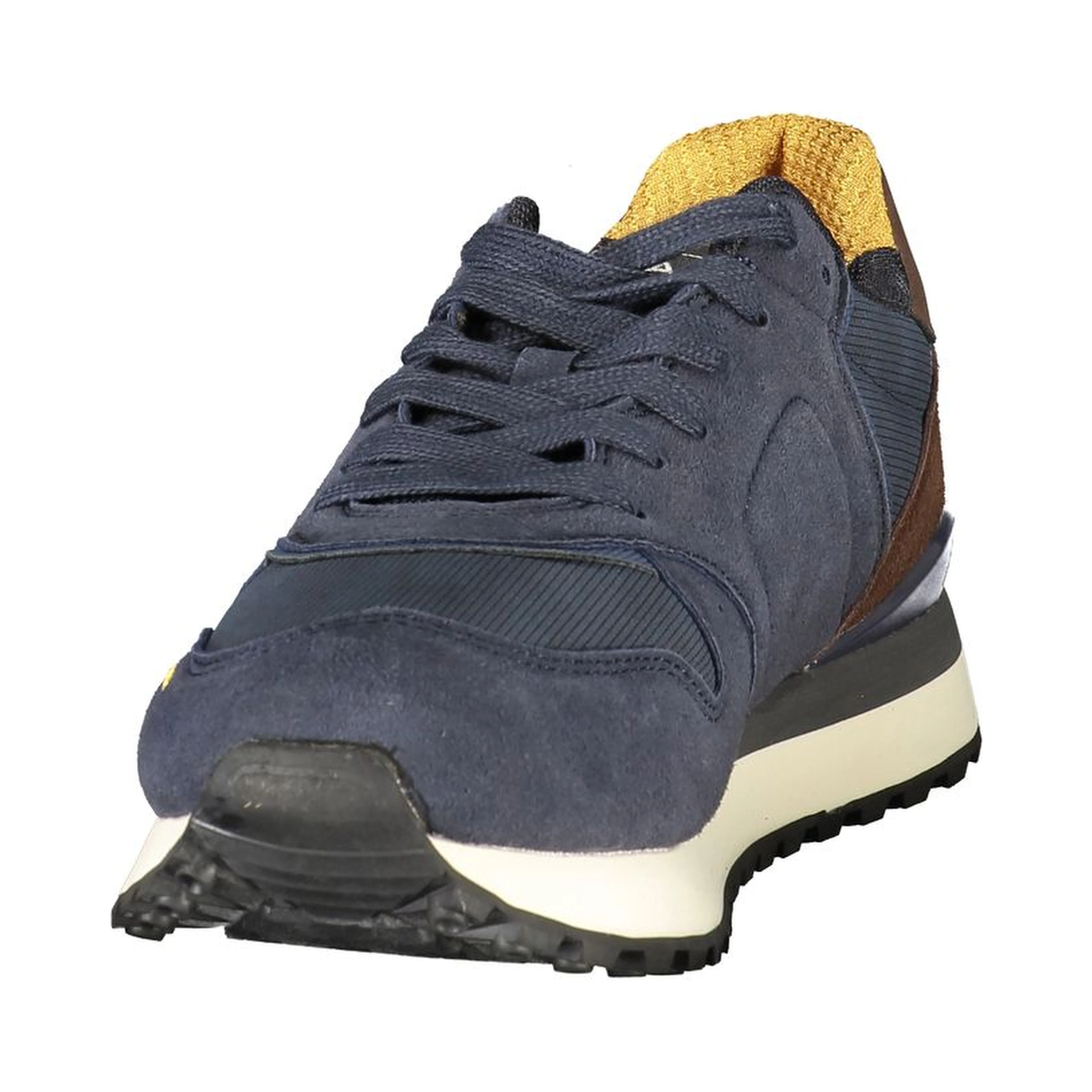 Blue Polyurethane Men's Sneaker