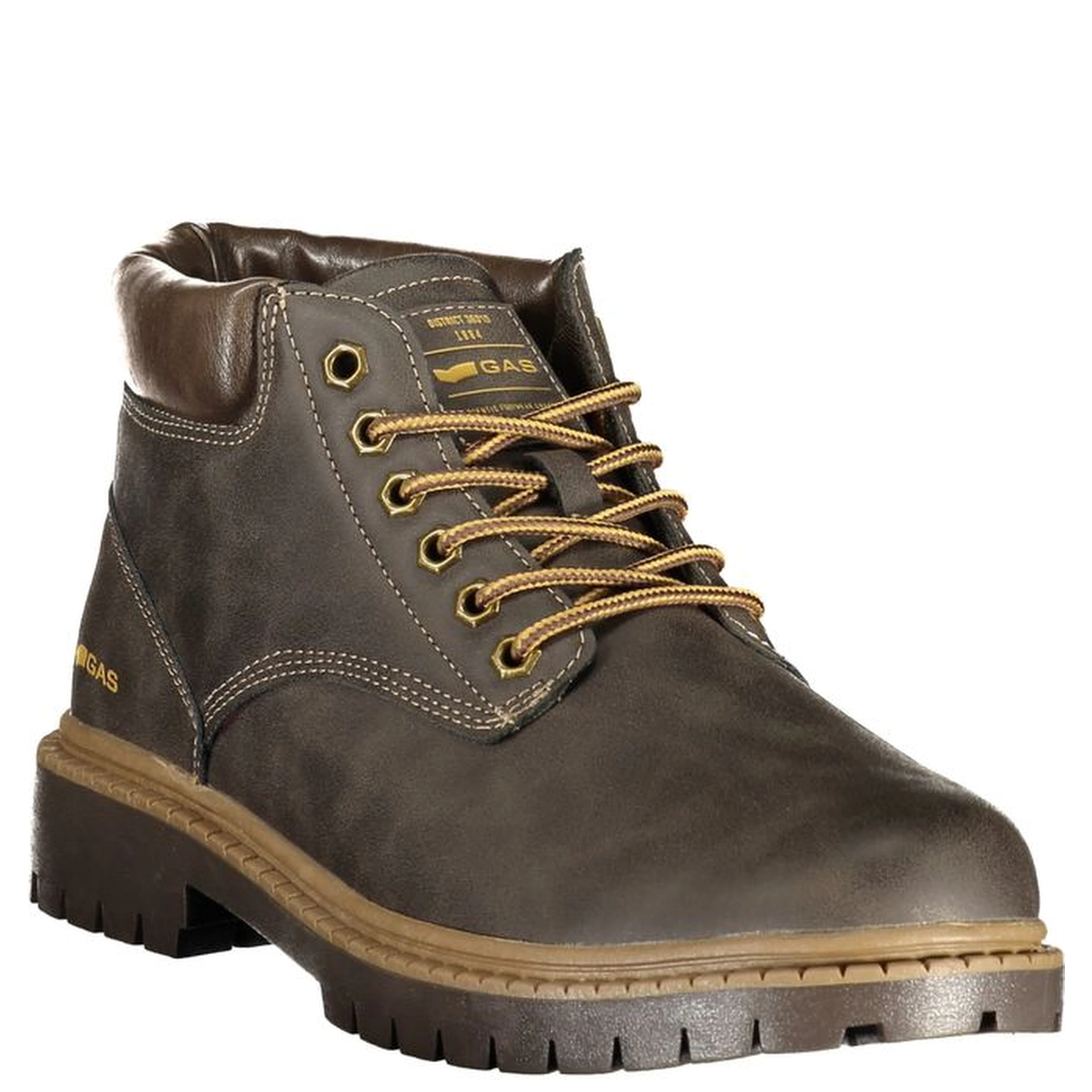 Brown Polyurethane Men's Boot
