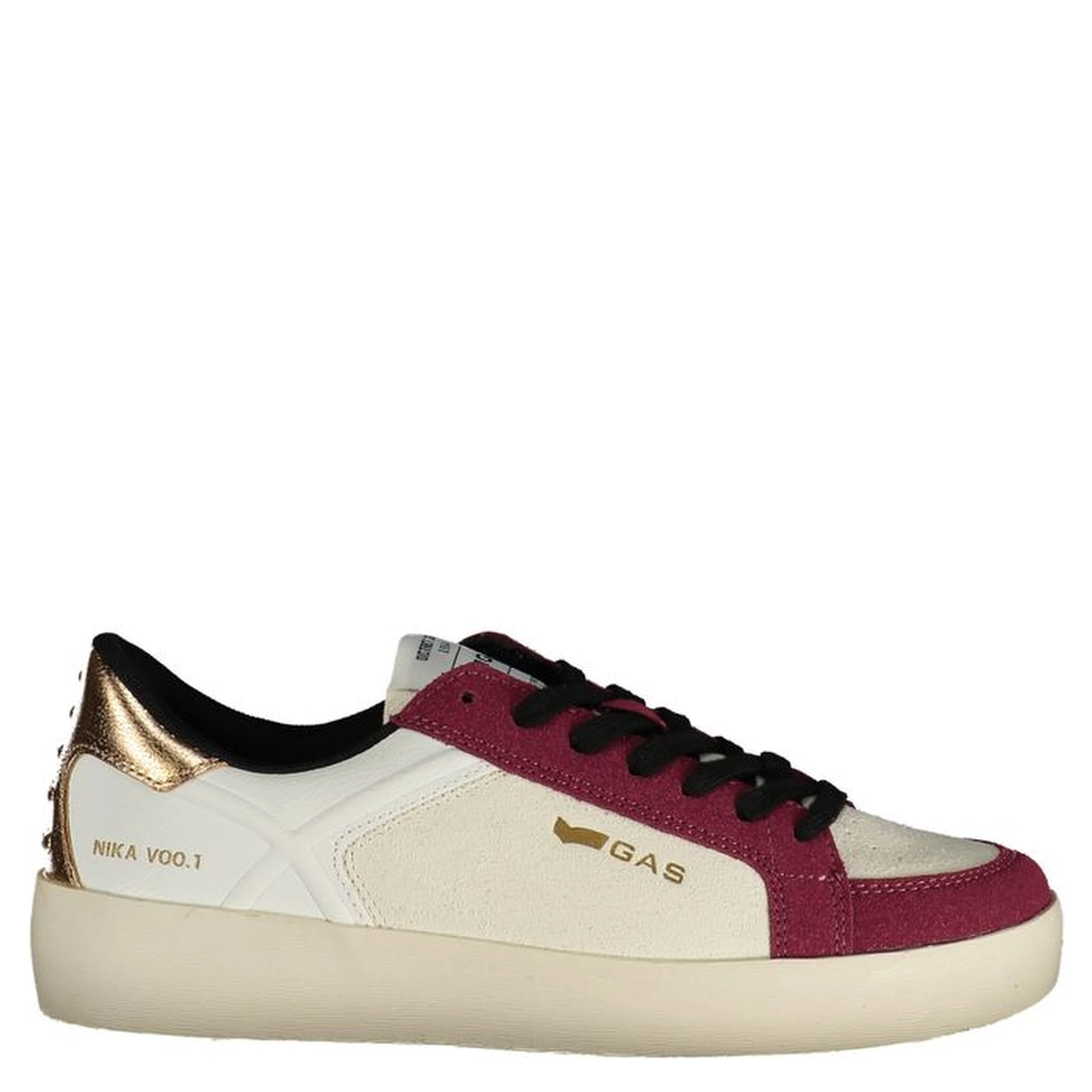 White Polyurethane Women's Sneaker