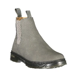 Grey Polyurethane Men's Boot