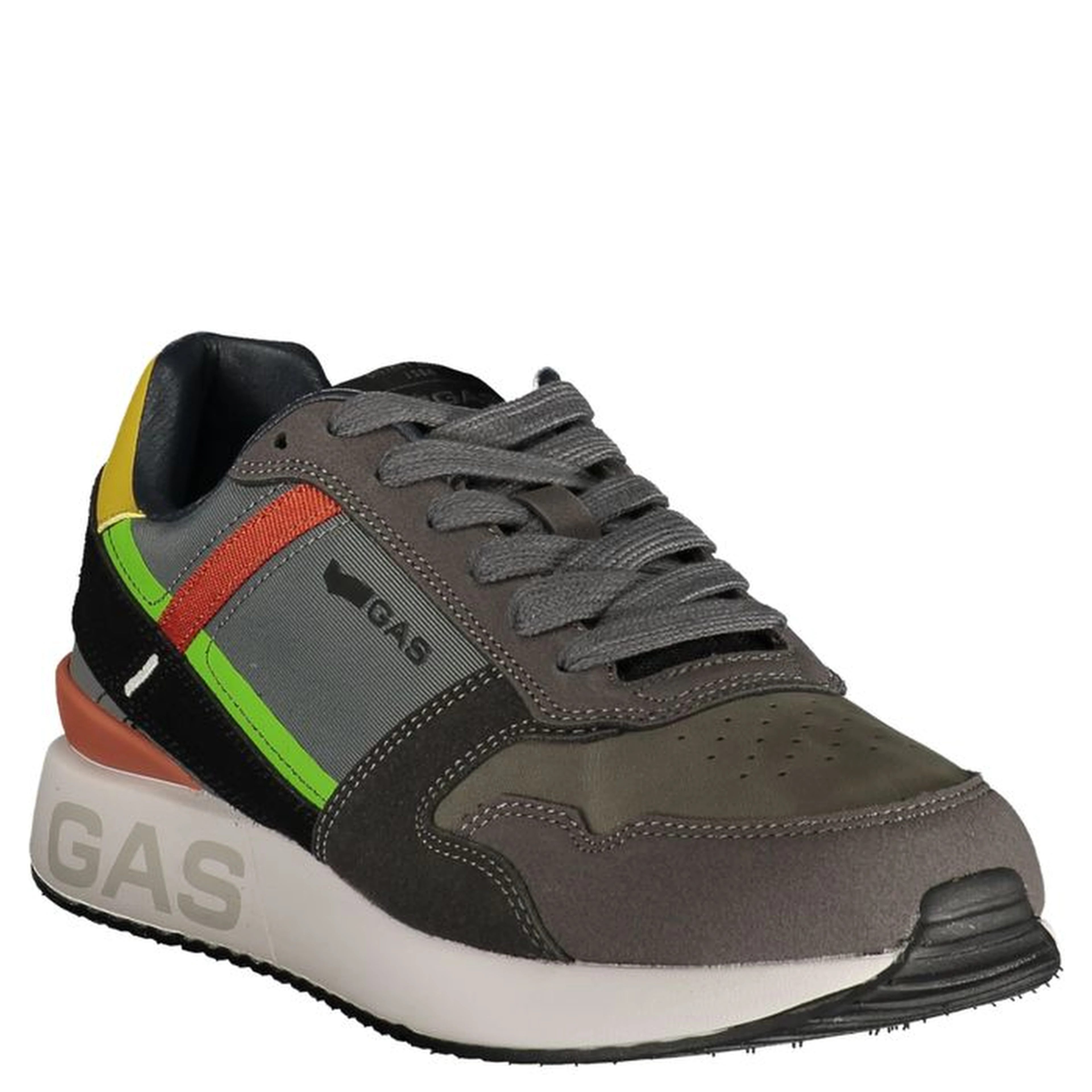 Grigio Polyurethane Uomo Sneaker