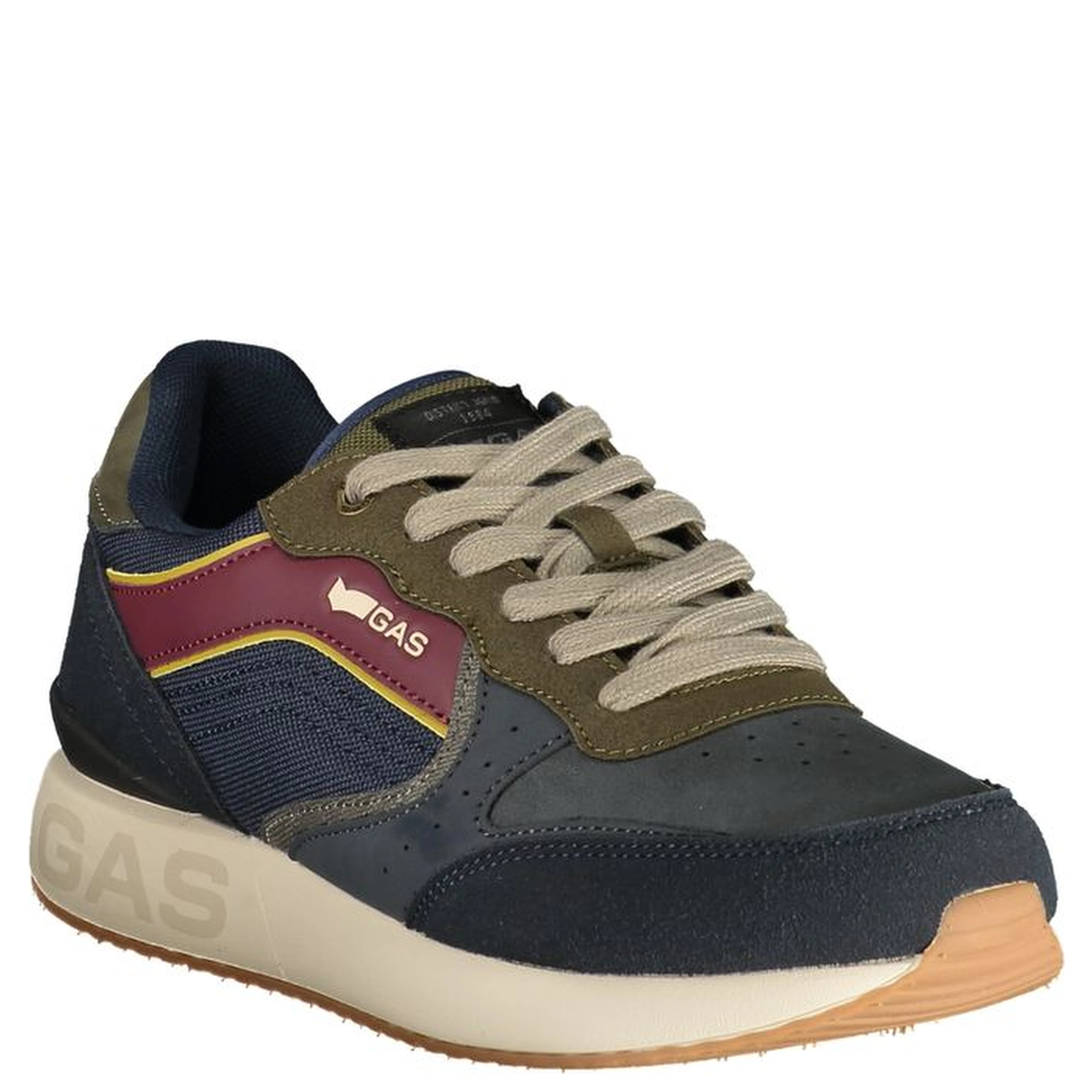 Blue Polyurethane Men's Sneaker