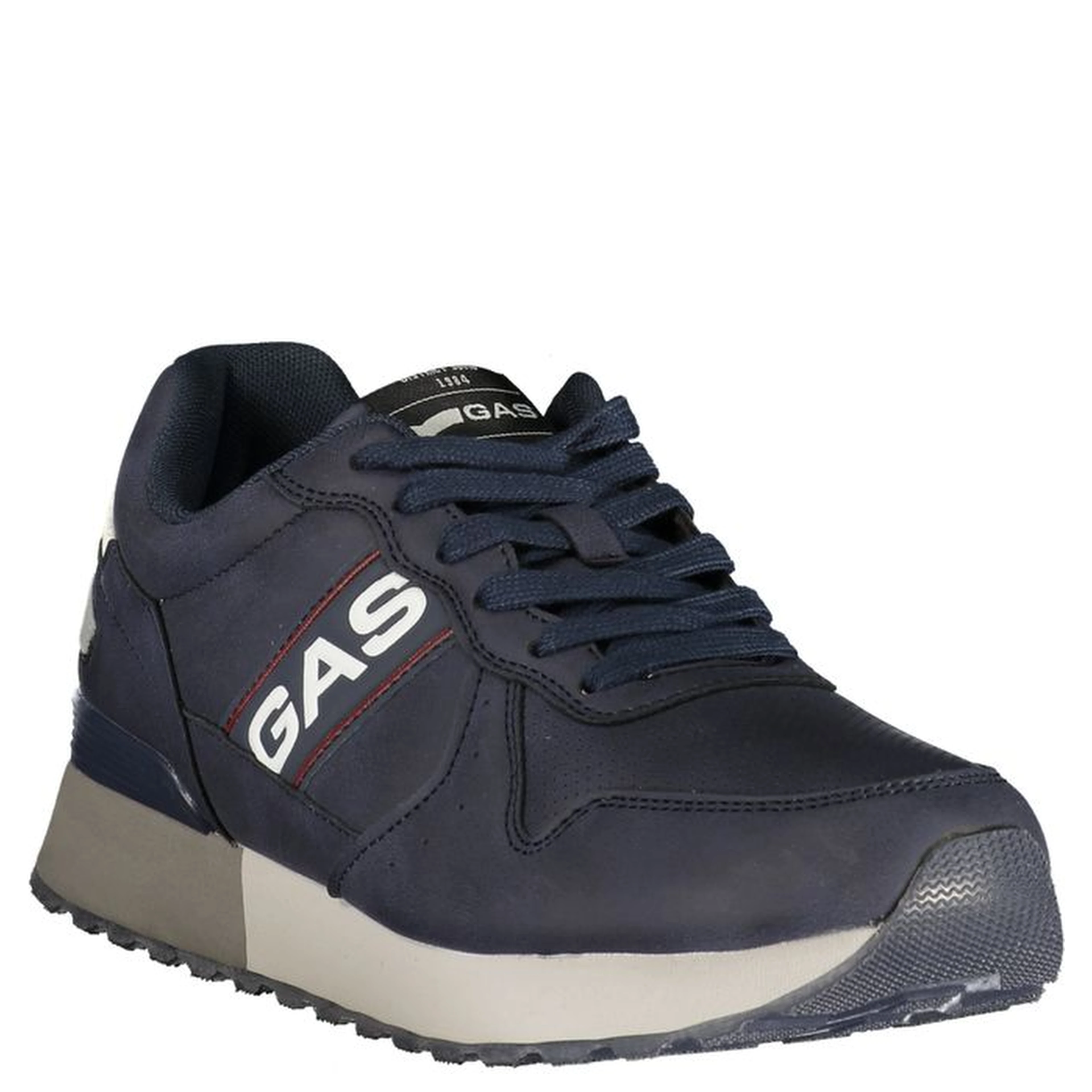 Blue Polyurethane Men's Sneaker