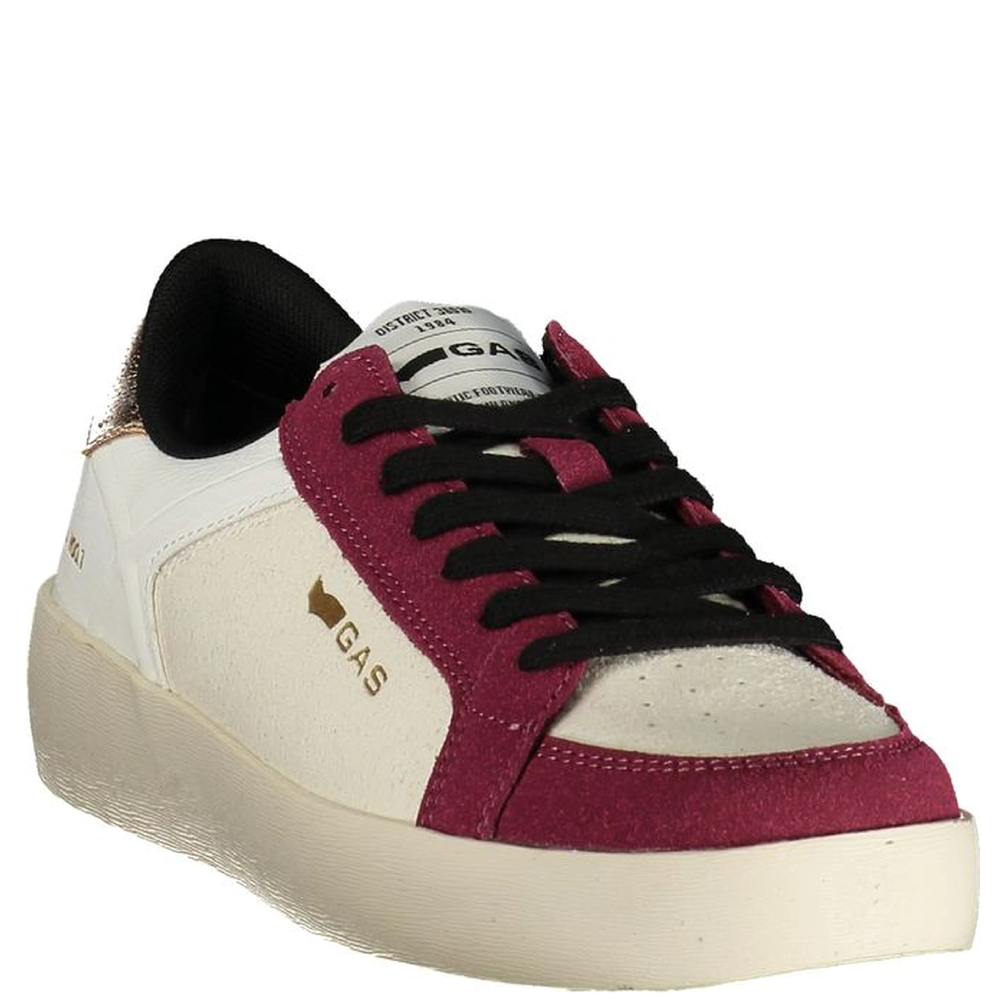 White Polyurethane Women's Sneaker