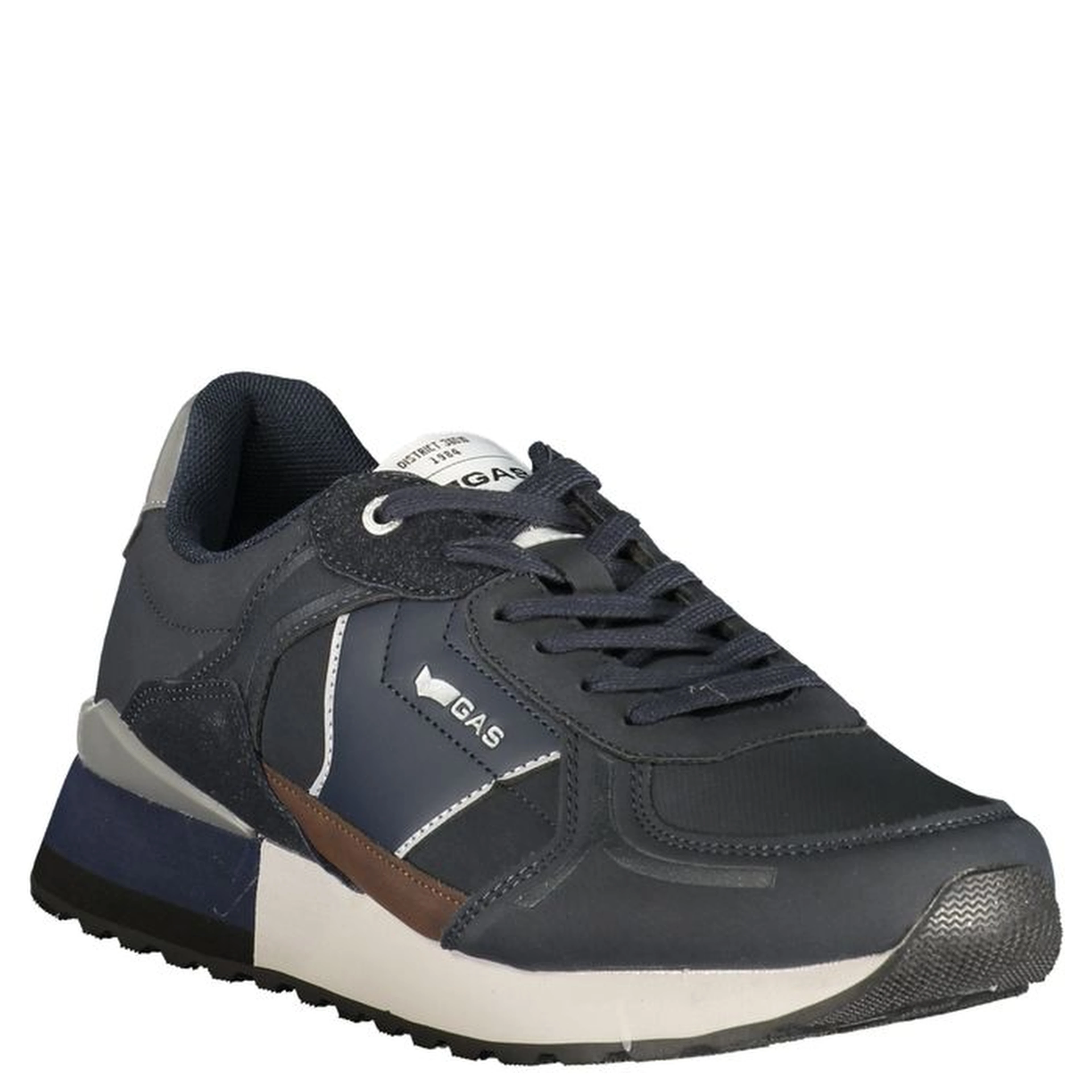 Blue Polyurethane Men's Sneaker