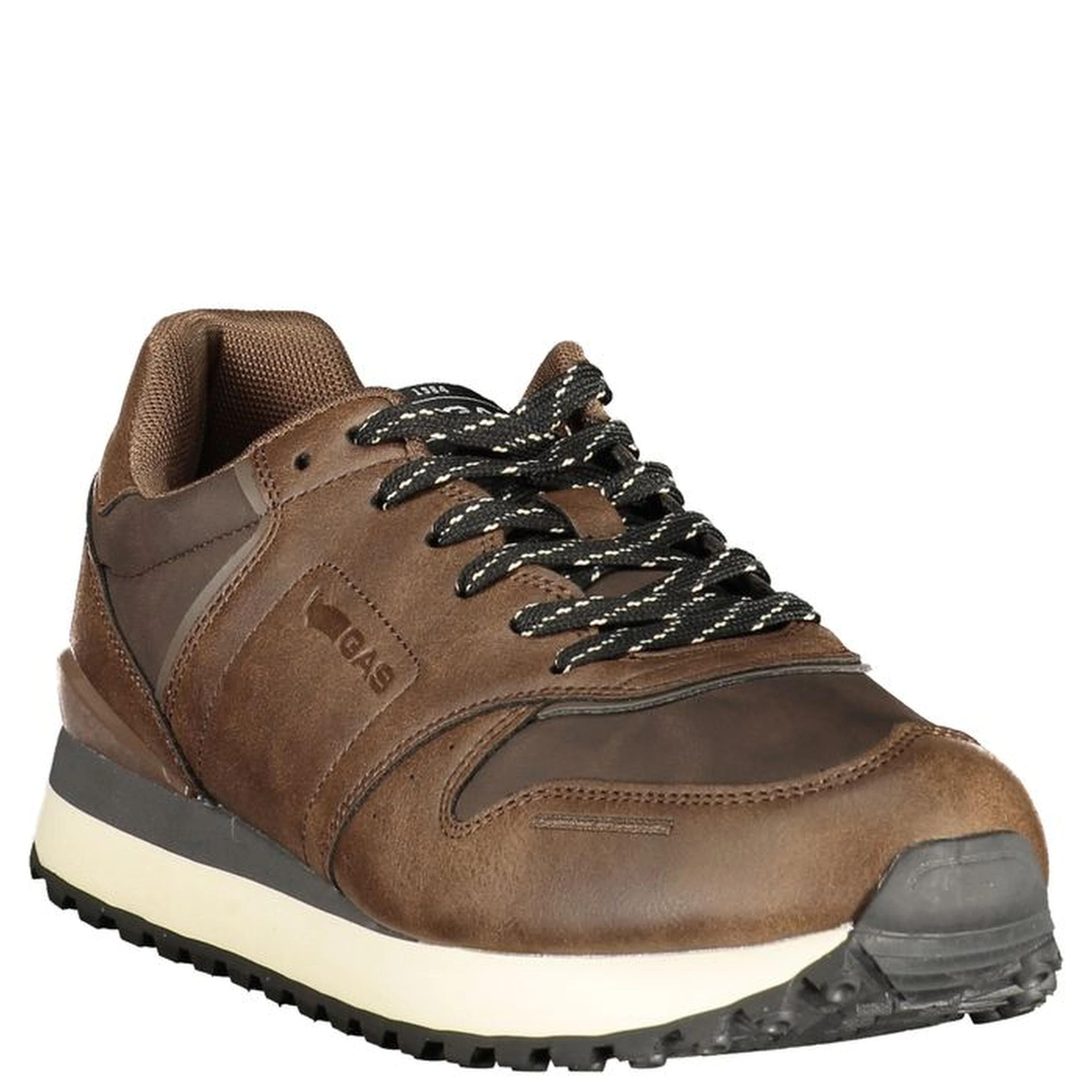 Brown Polyurethane Men's Sneaker