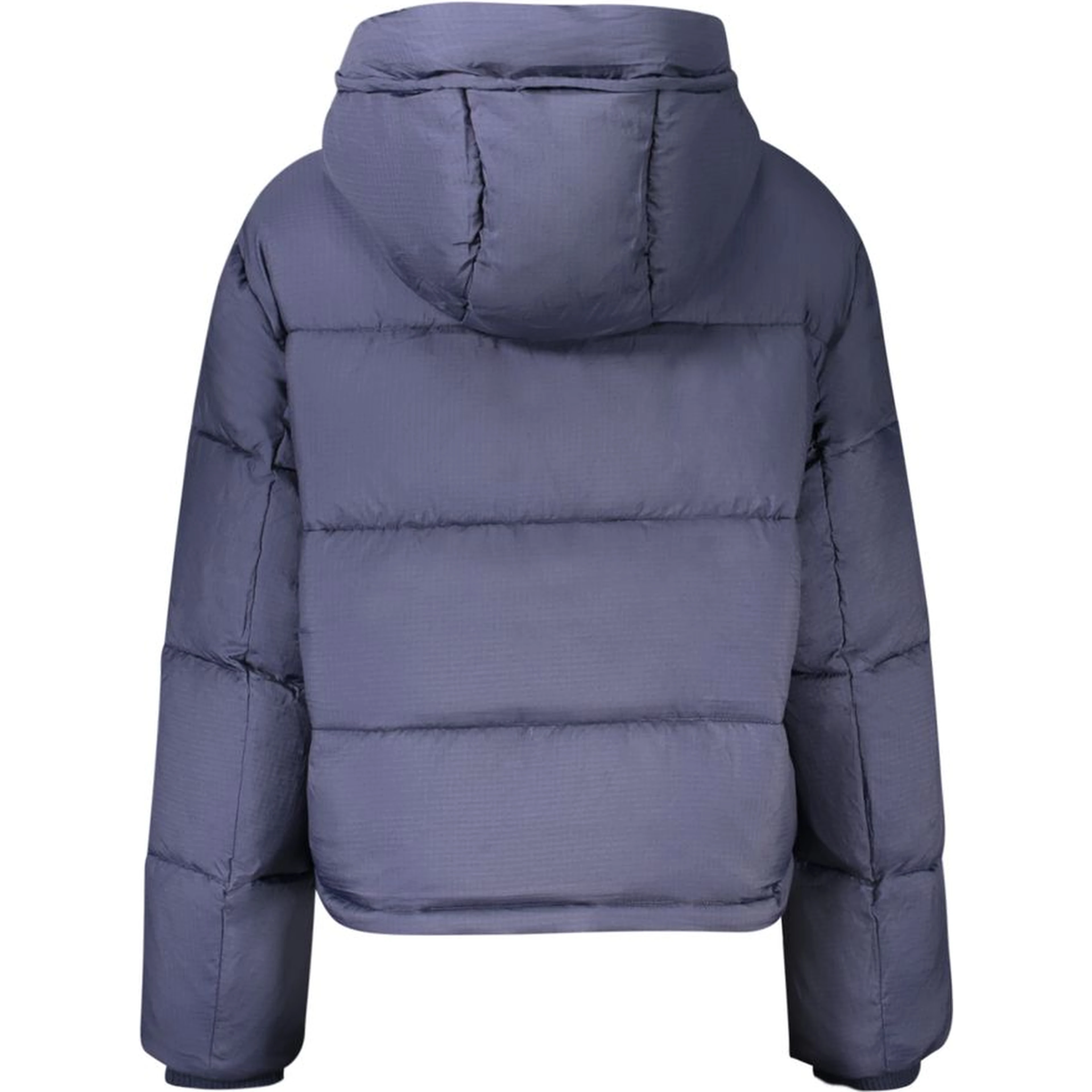 Blue Polyester Womens Jacket
