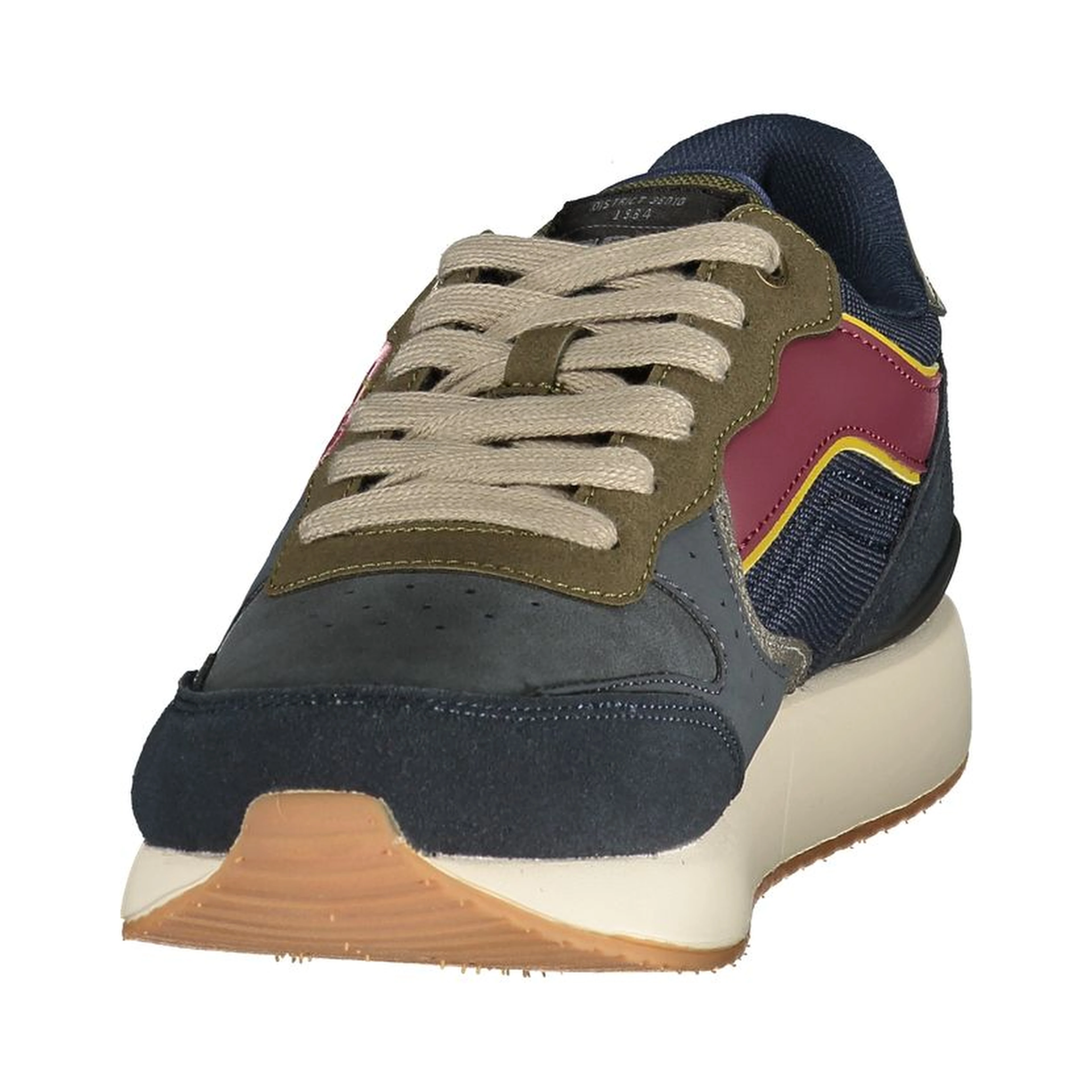 Blue Polyurethane Men's Sneaker