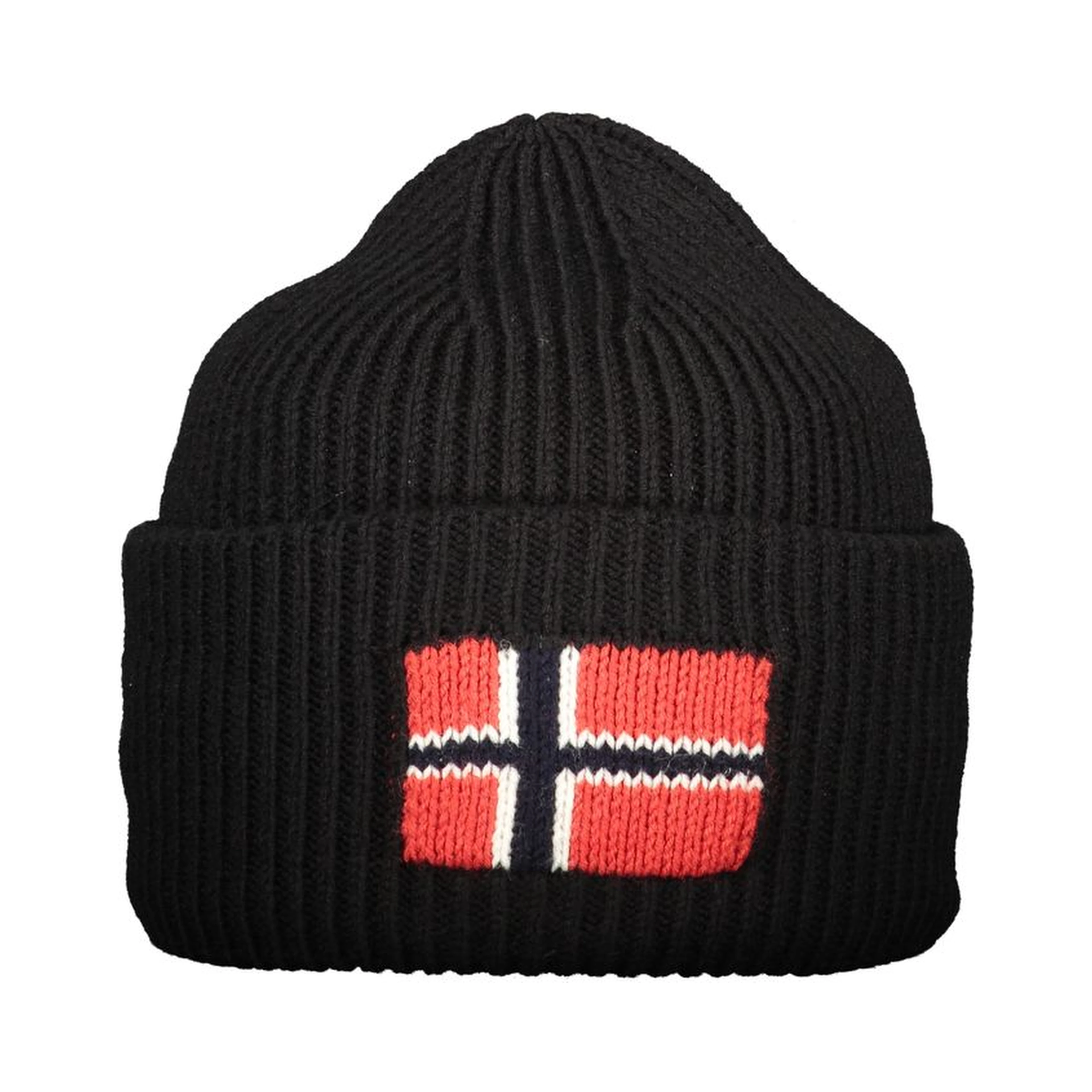 Black Wool Men's Cap