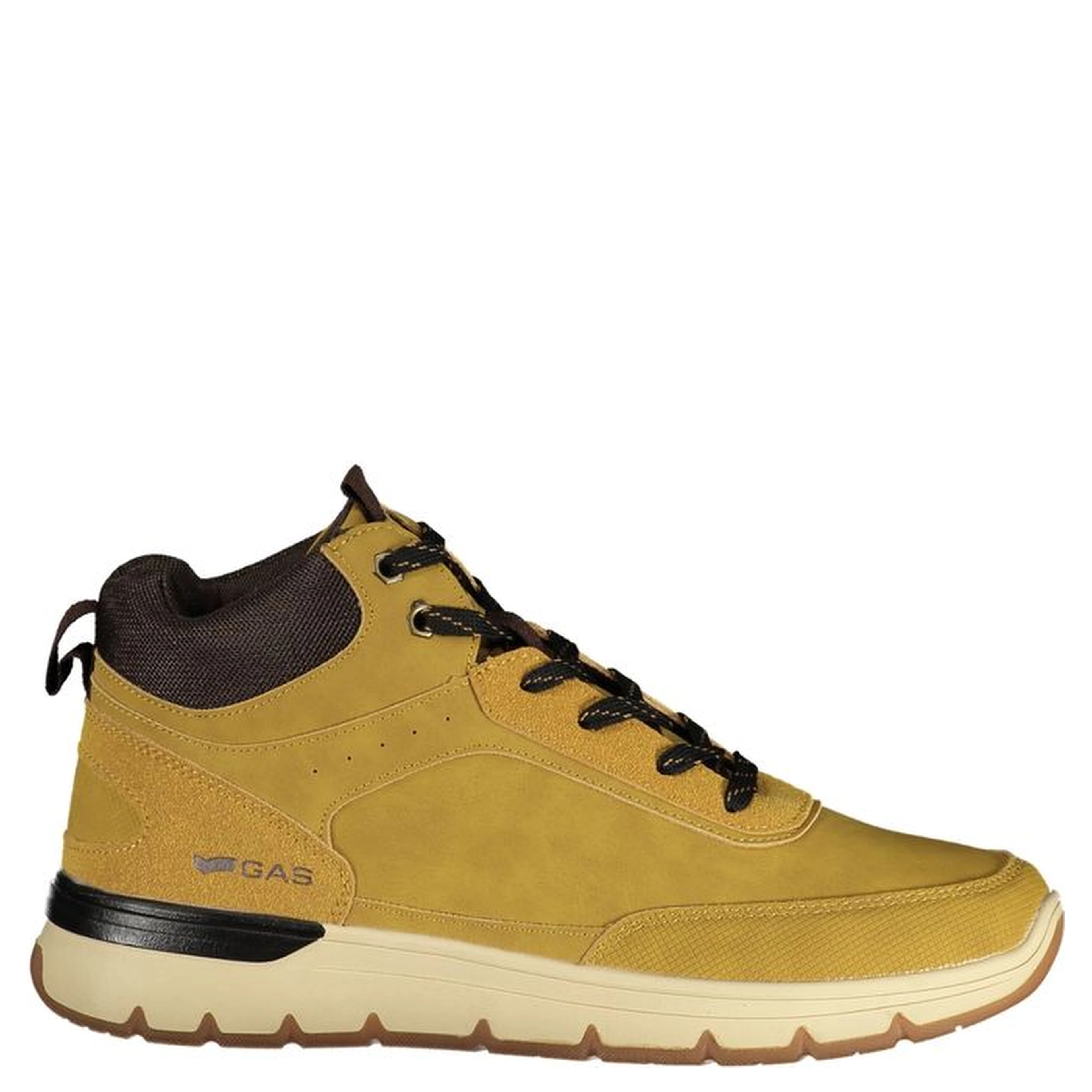 Brown Polyurethane Men's Boot