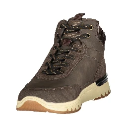 Brown Polyurethane Men's Boot