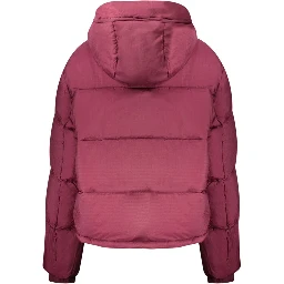 Purple Polyester Women's Jacket