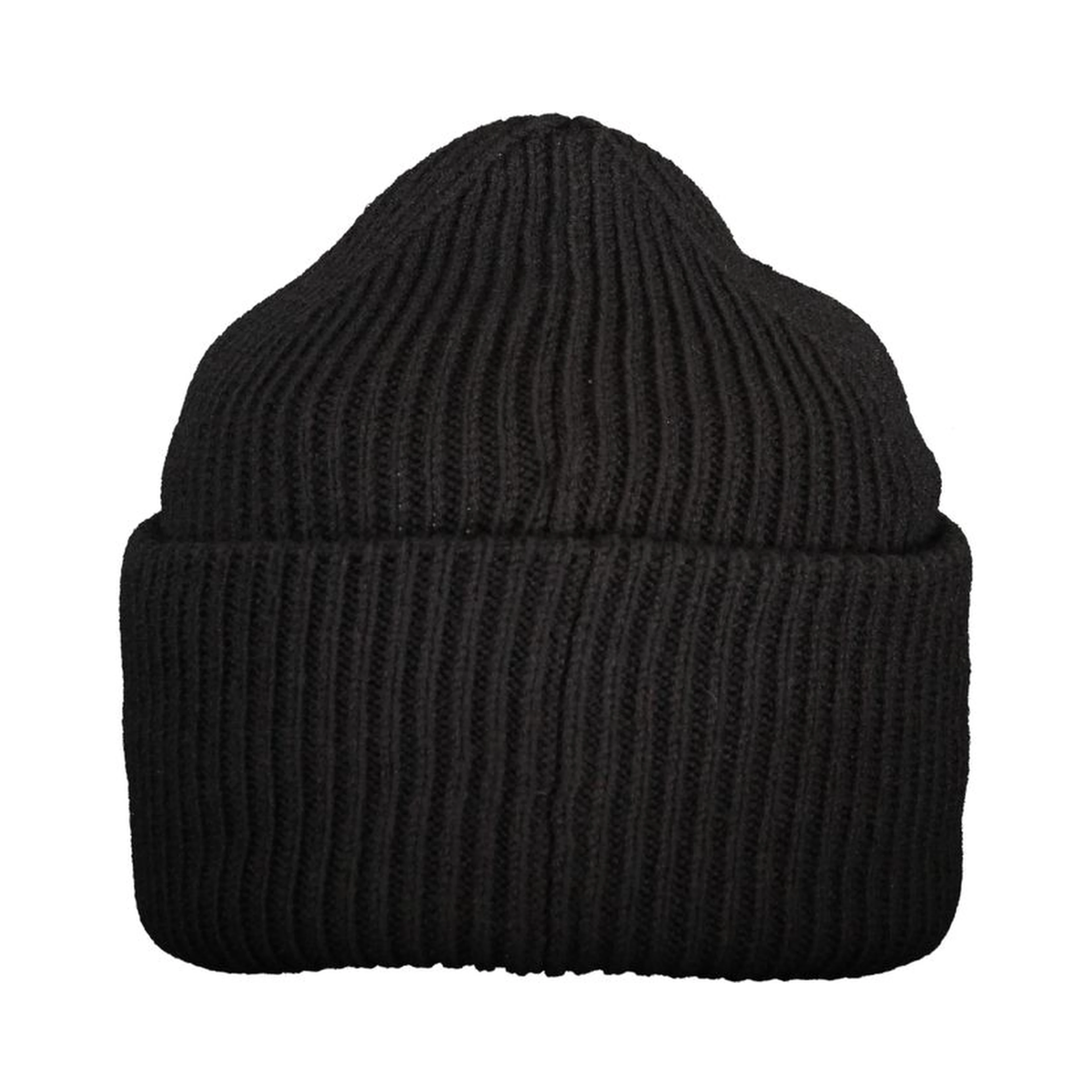Black Wool Men's Cap