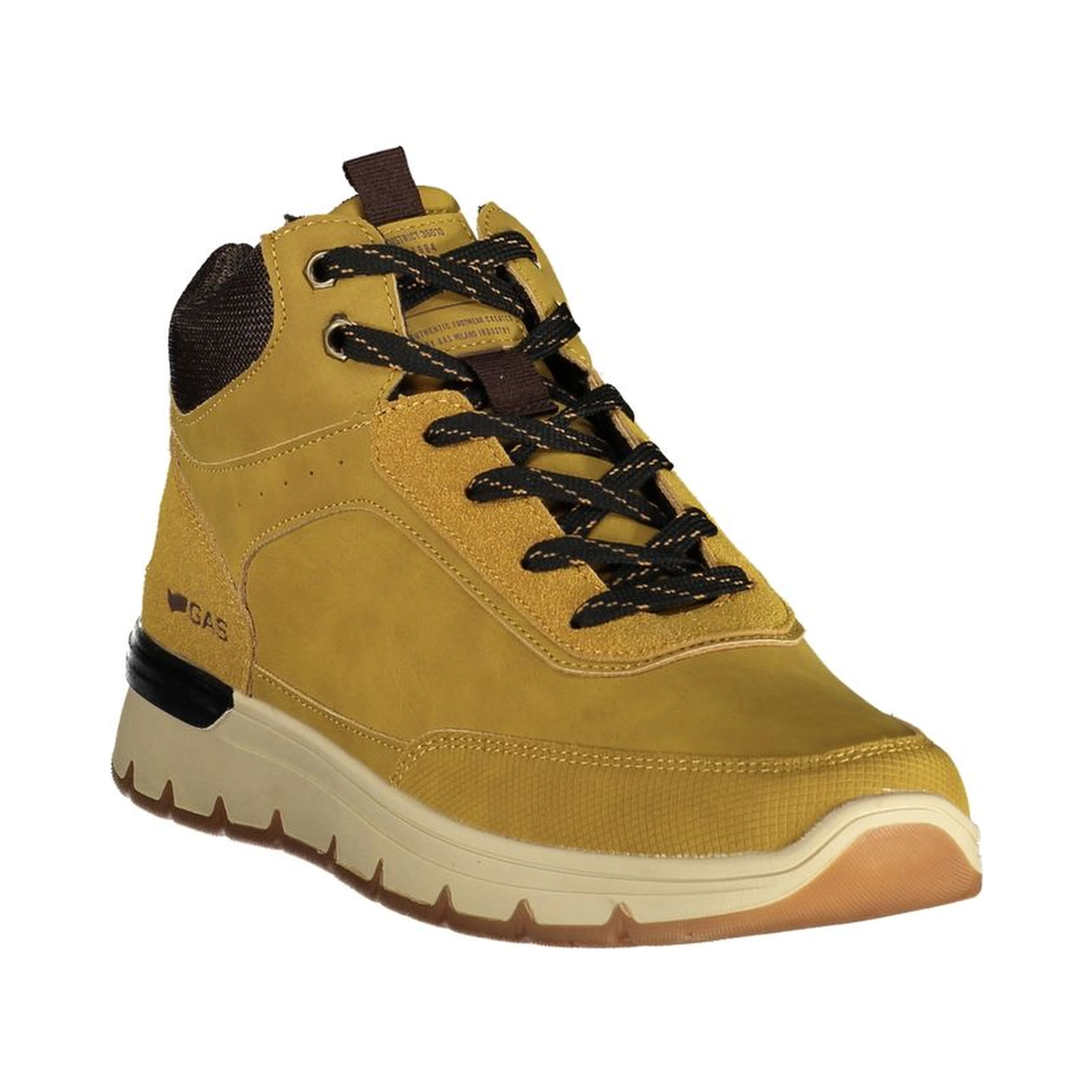 Brown Polyurethane Men's Boot