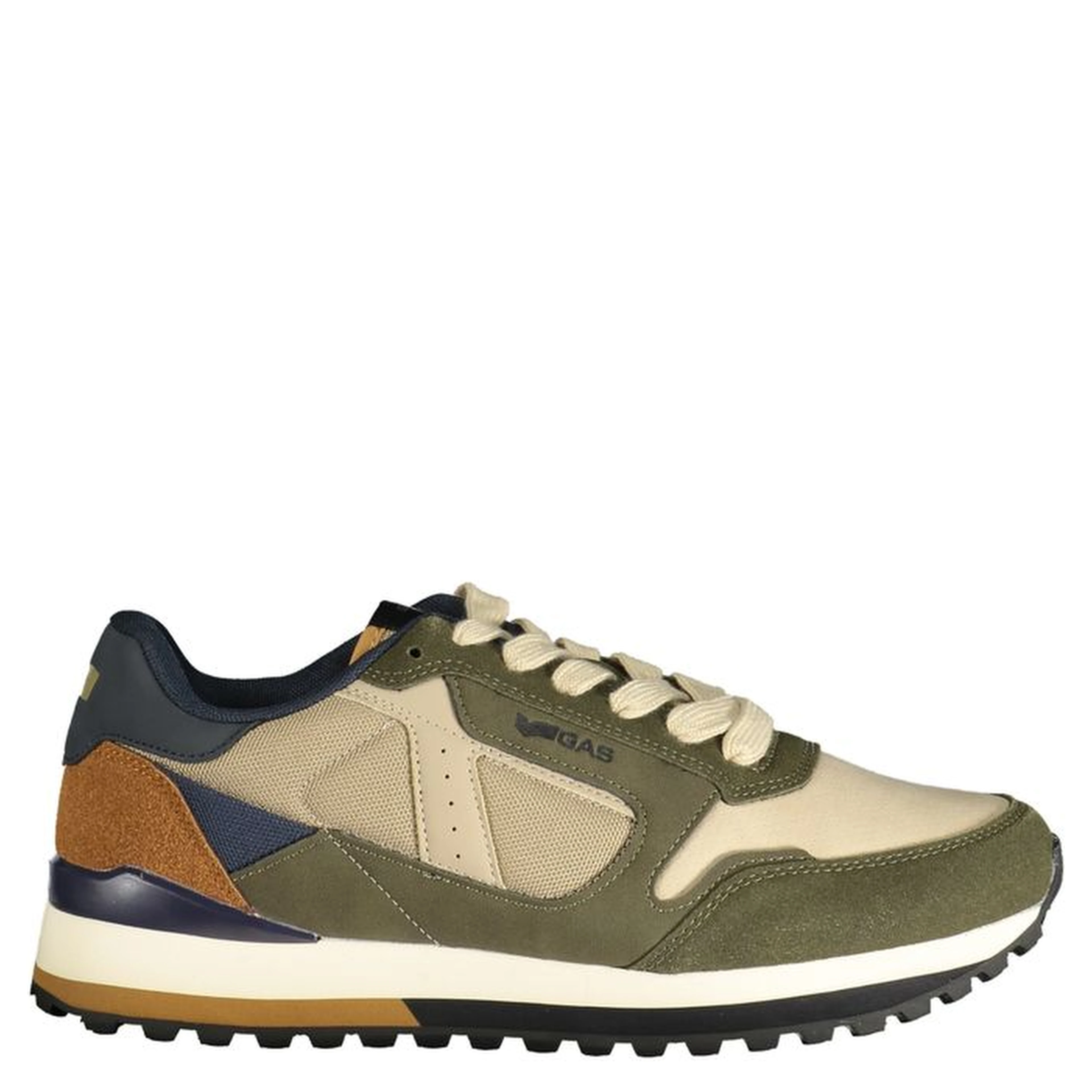 Beige Polyurethane Men Sneaker