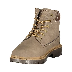 Brown Polyurethane Men's Boot