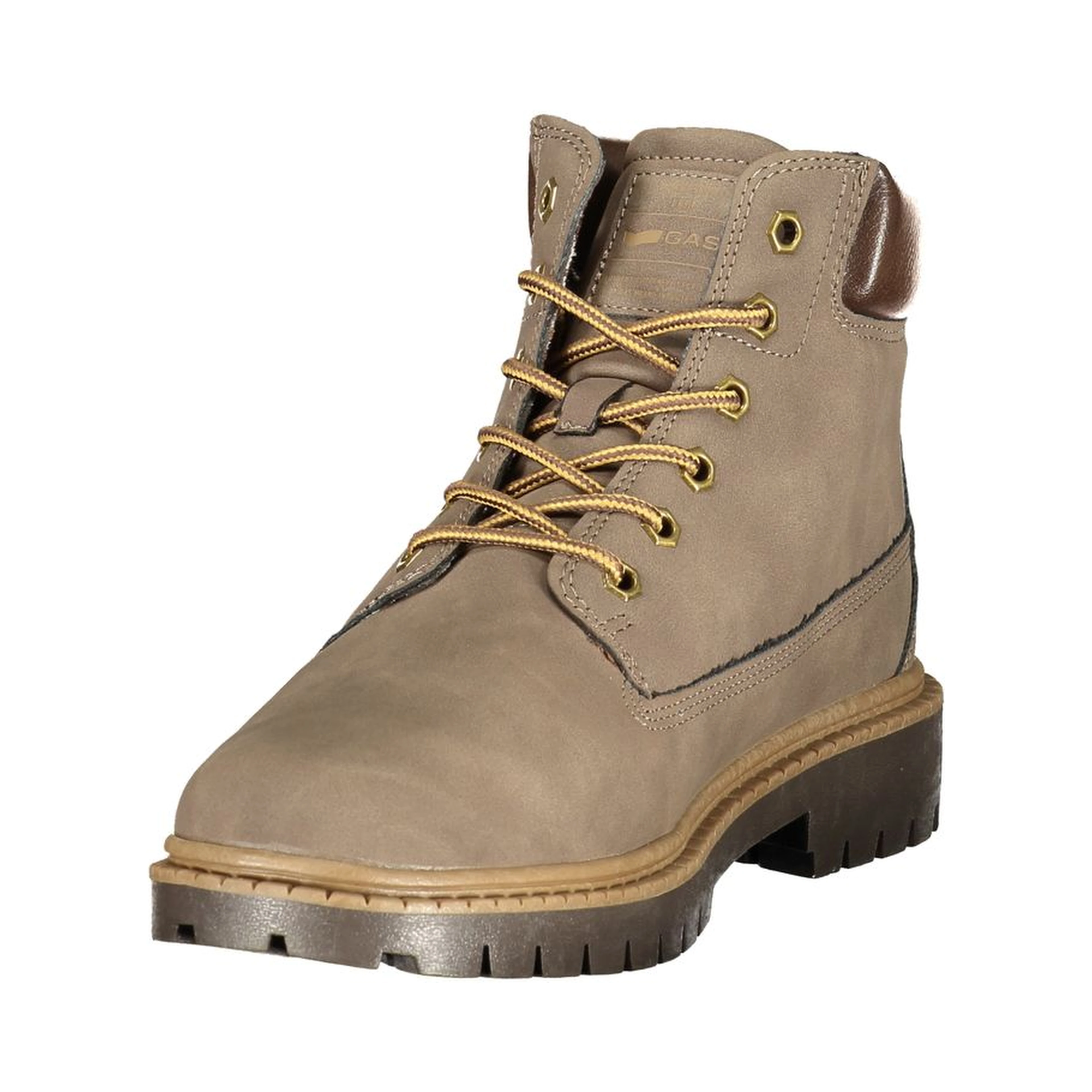 Brown Polyurethane Men's Boot