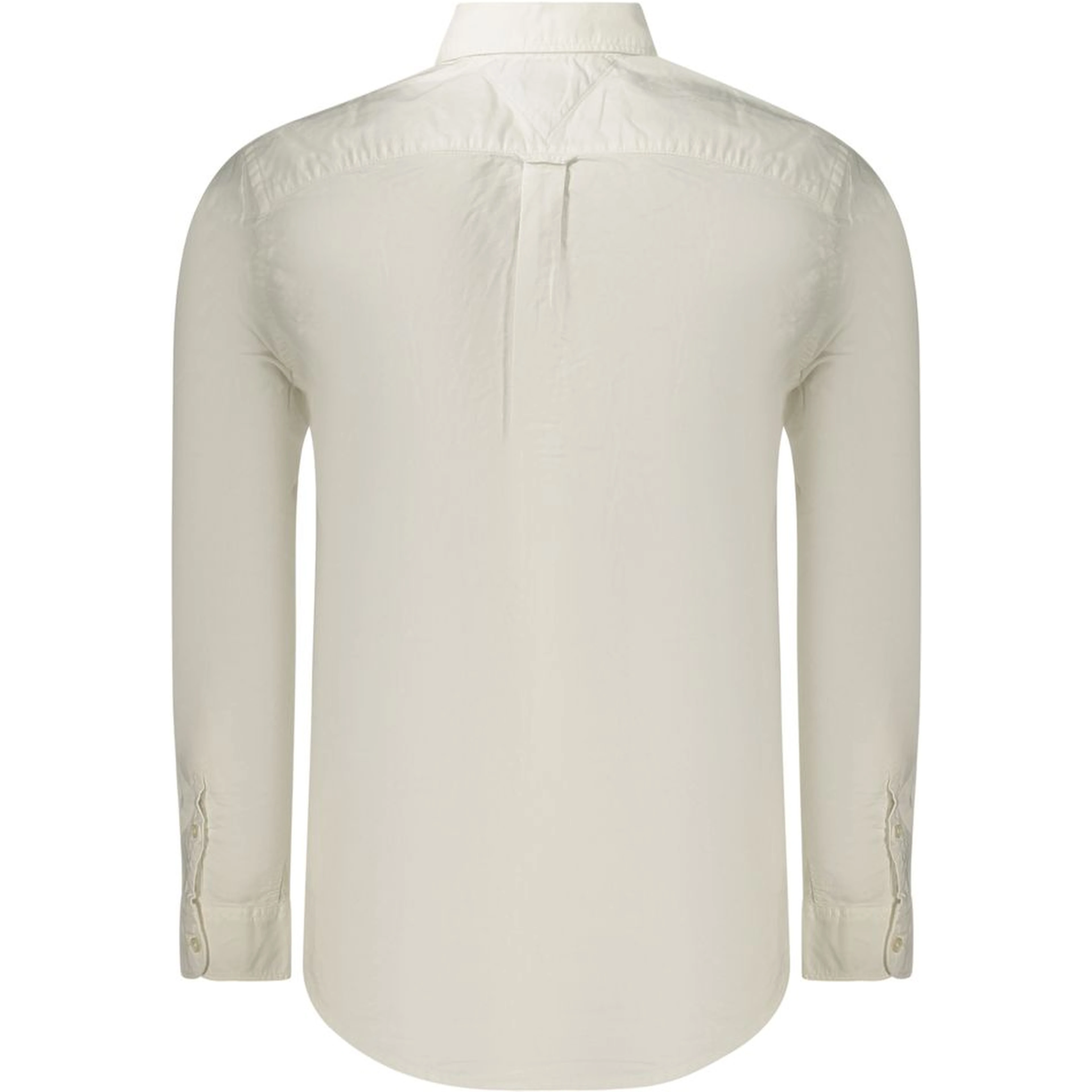 White Cotton Men's Shirt