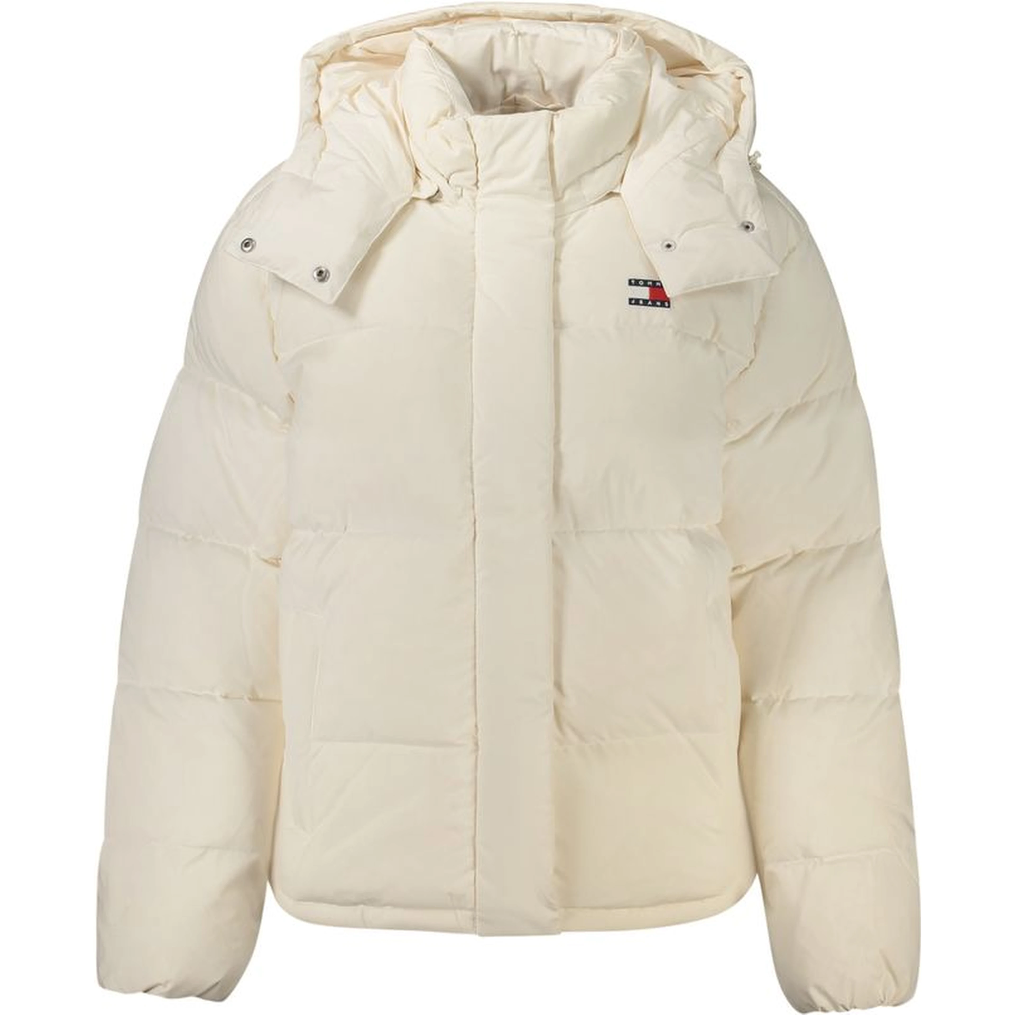 White Polyester Women's Jacket