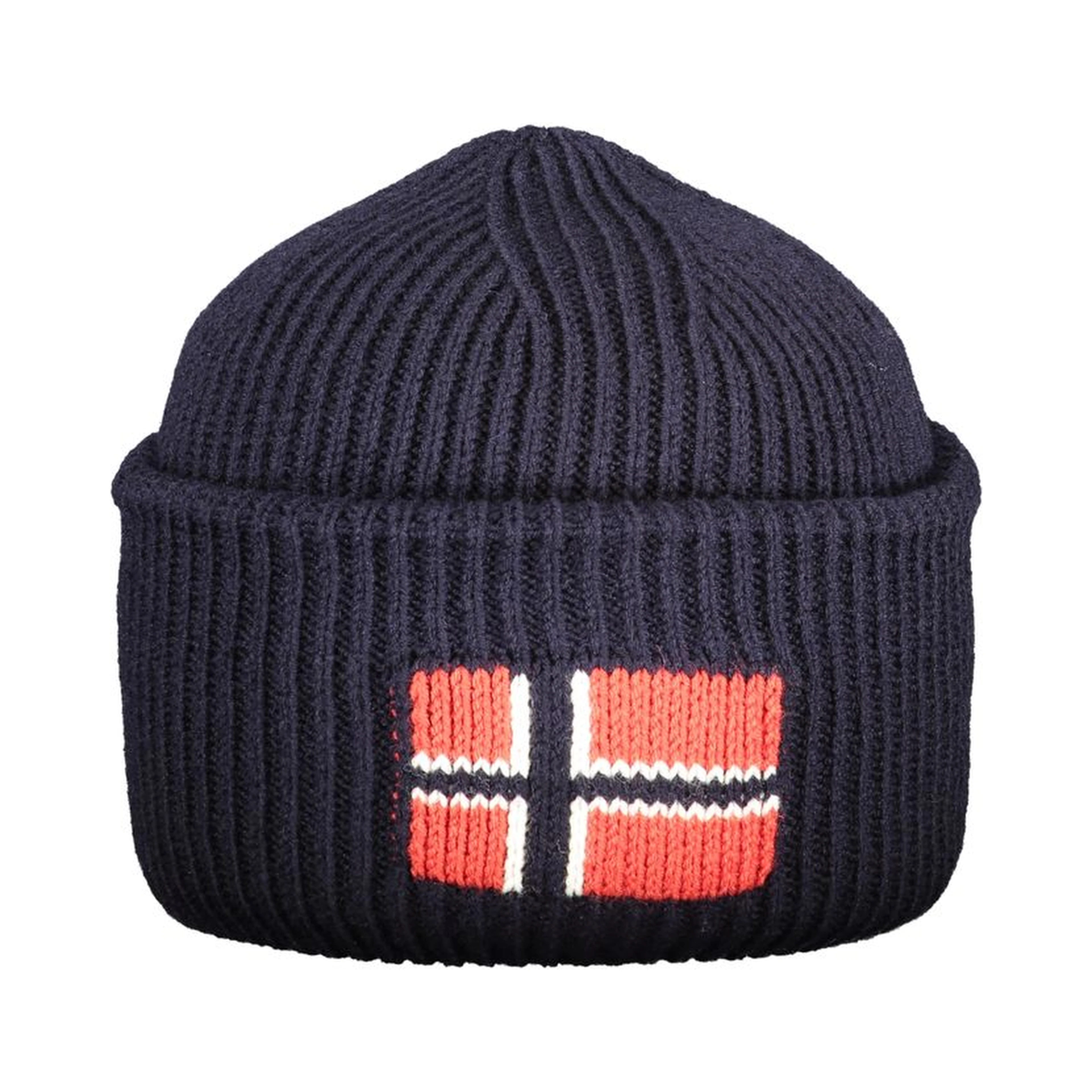 Blue Wool Mens Cap