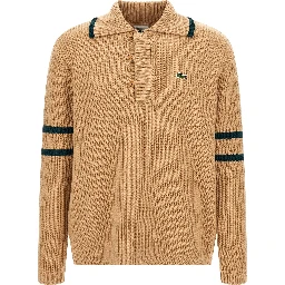 Beige Wool Cardigan