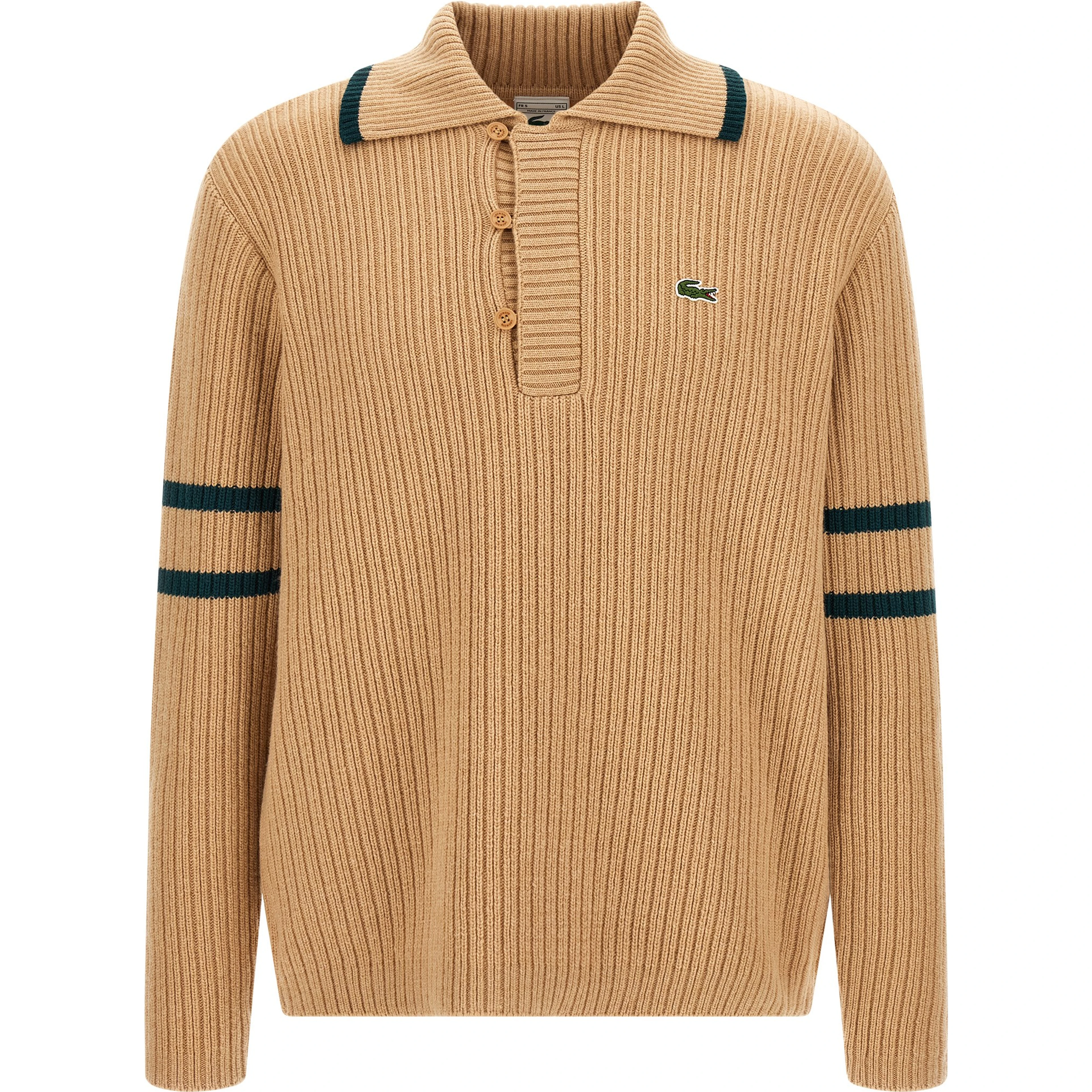 Beige Wool Cardigan