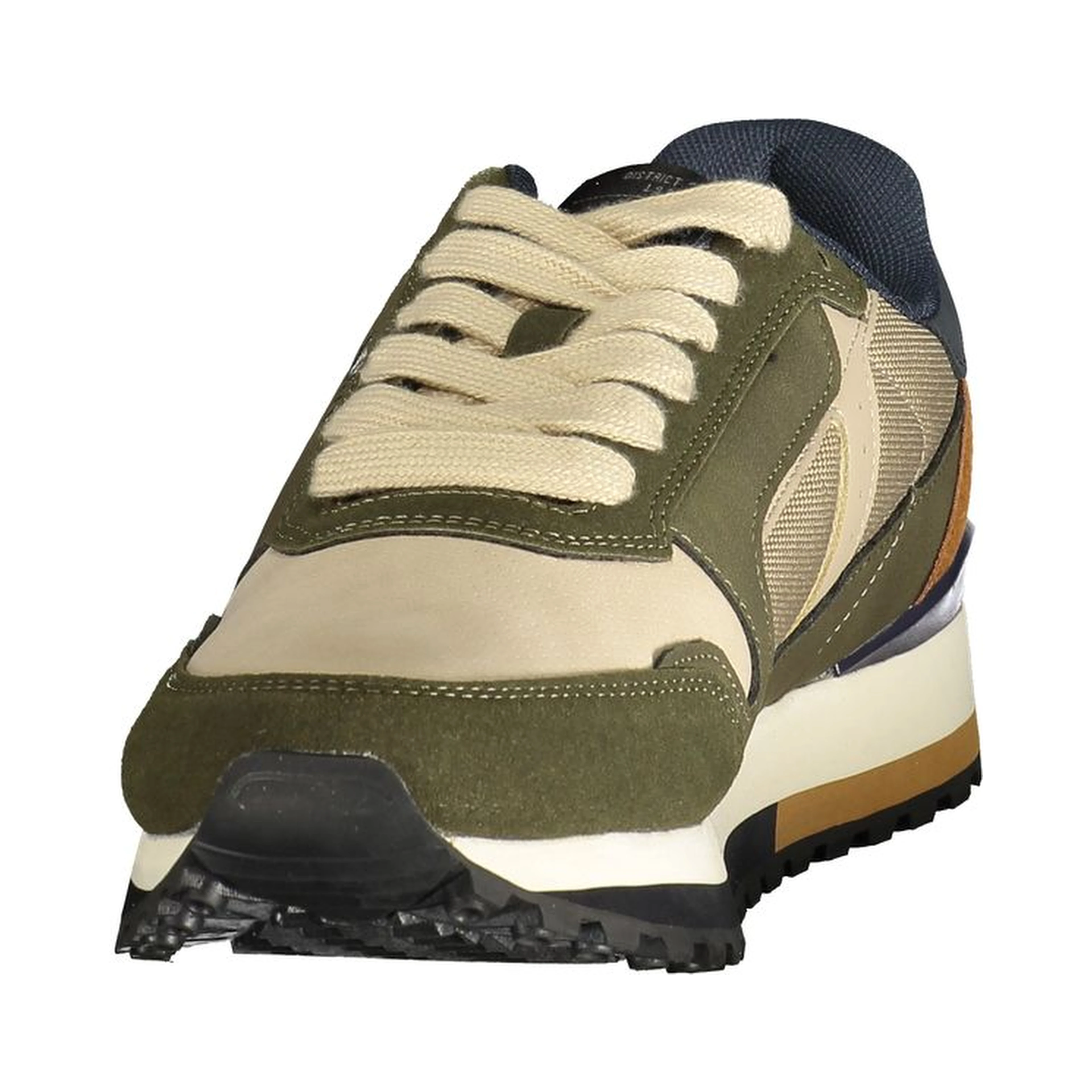 Beige Polyurethane Men Sneaker