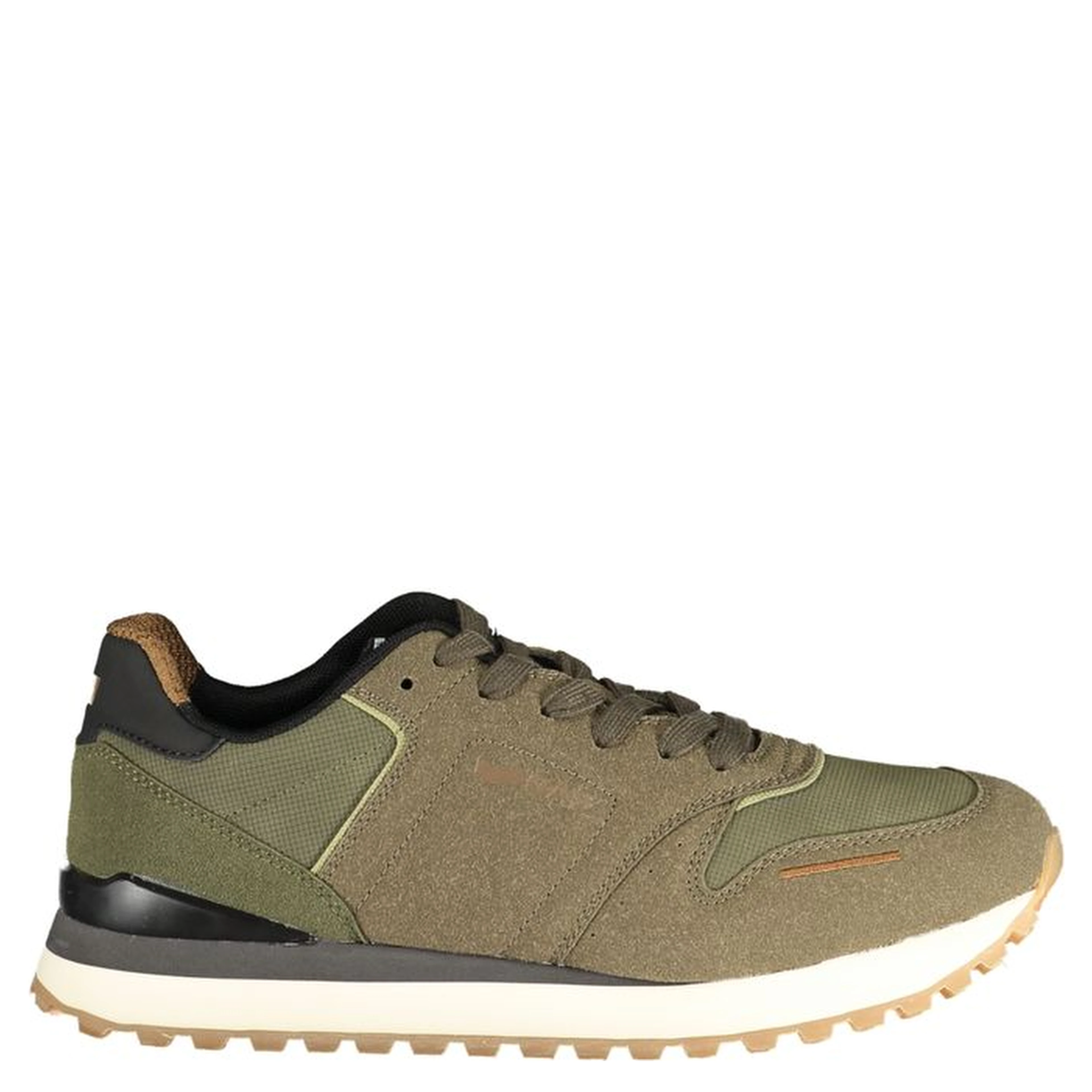 Brown Polyurethane Men's Sneaker