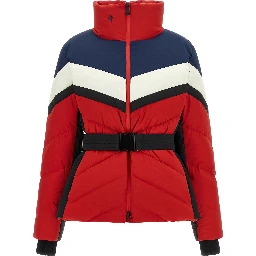 Red Nylon Shell Jacket