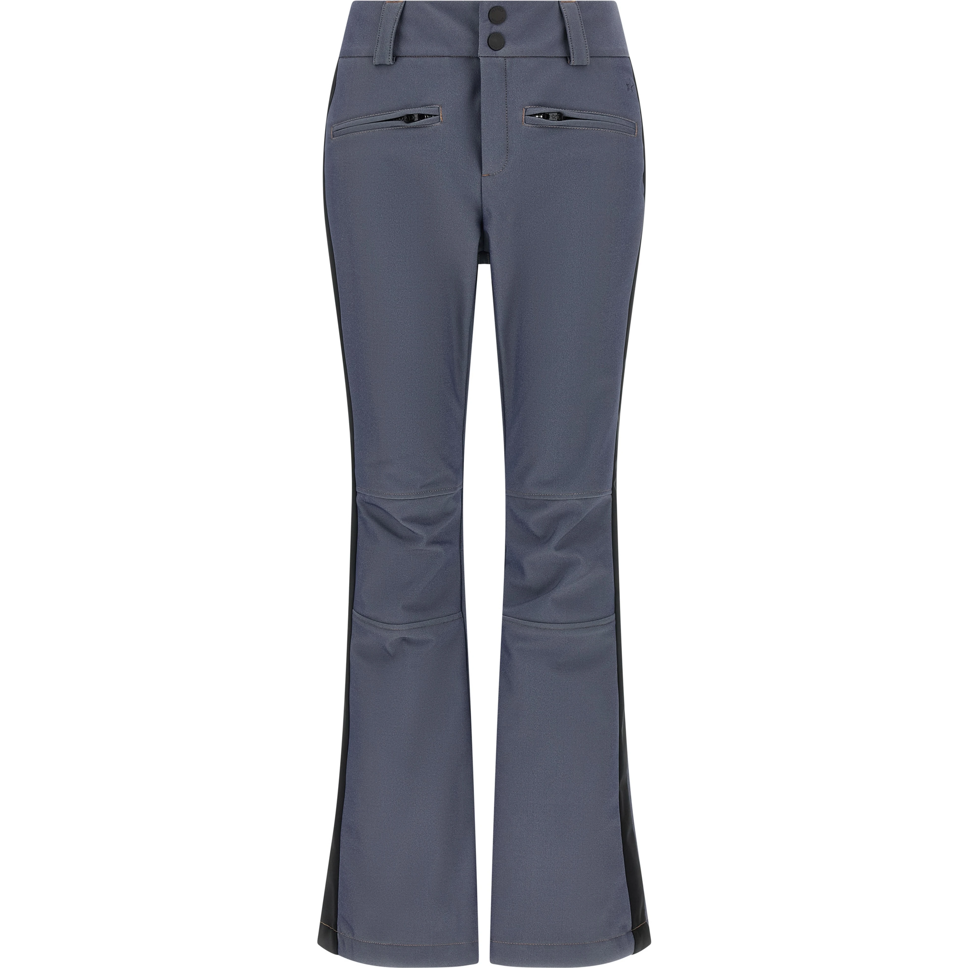 Gray Polyester Athletic Pants