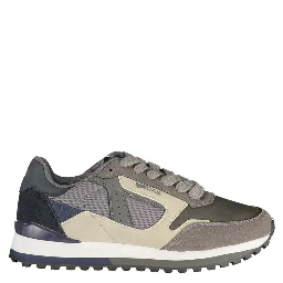 Gray Polyurethane Men's Sneaker