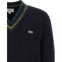 Blue Wool Cardigan
