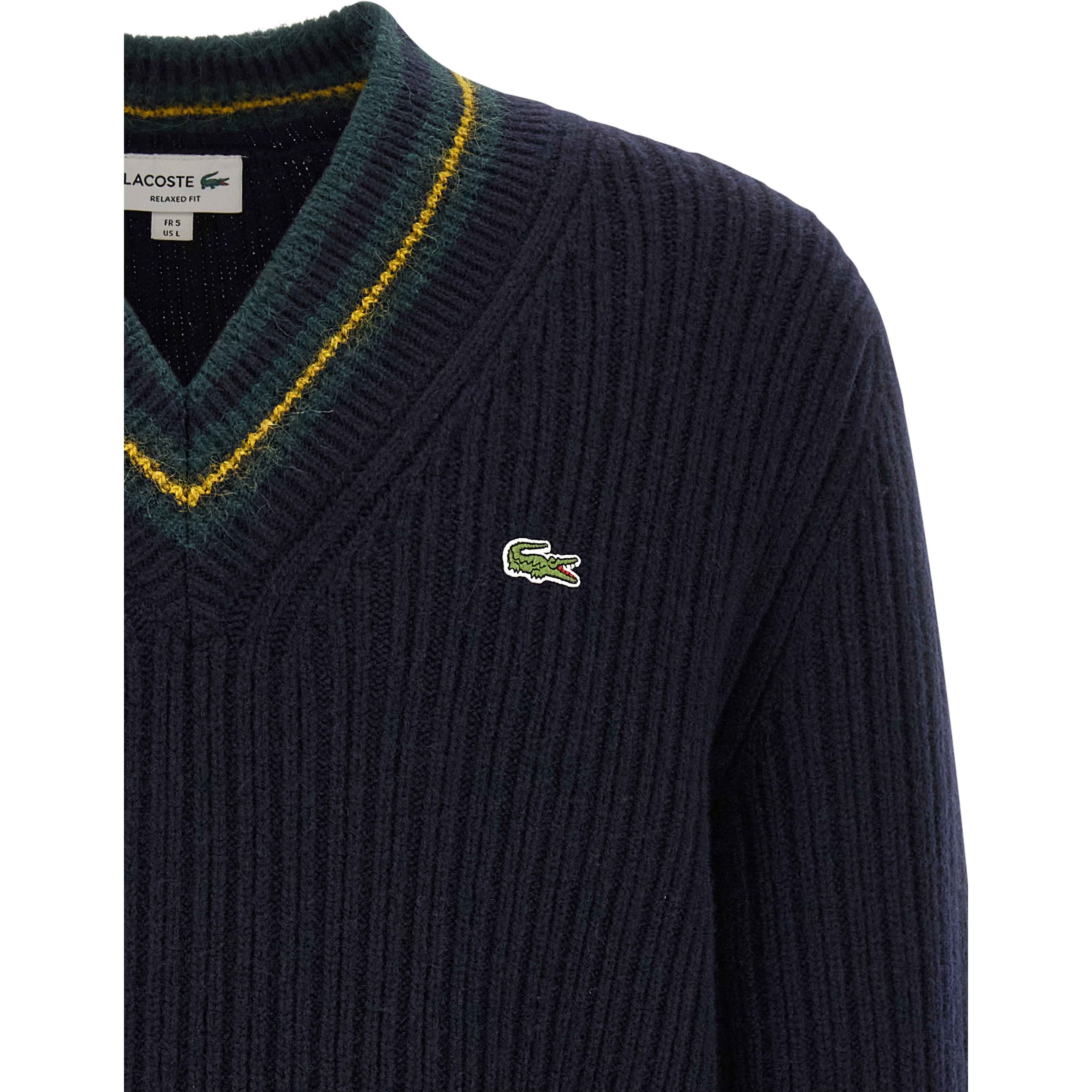 Blue Wool Cardigan
